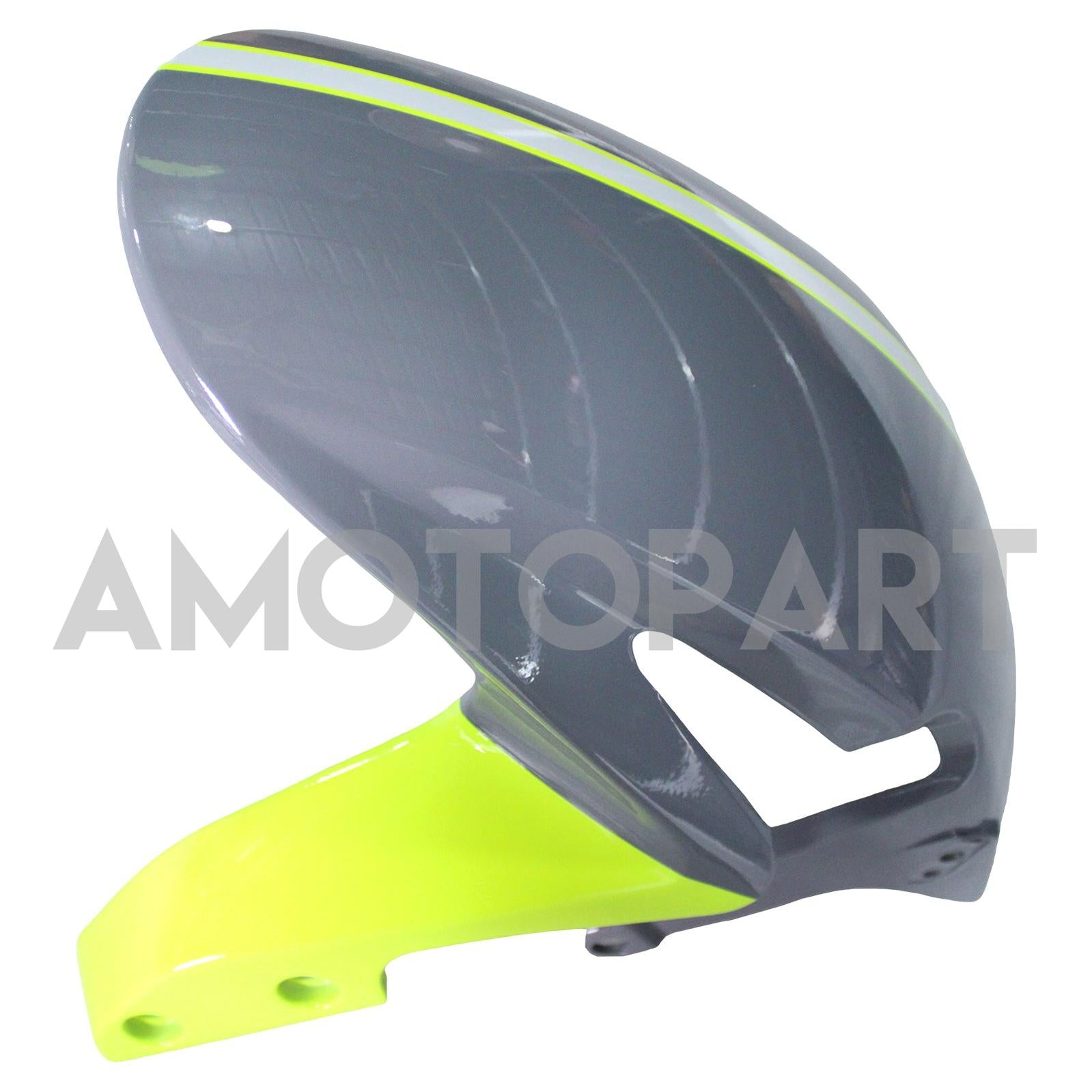 Amotopart 2007-2008 Honda CBR600RR Gray Yellow Fairing Kit