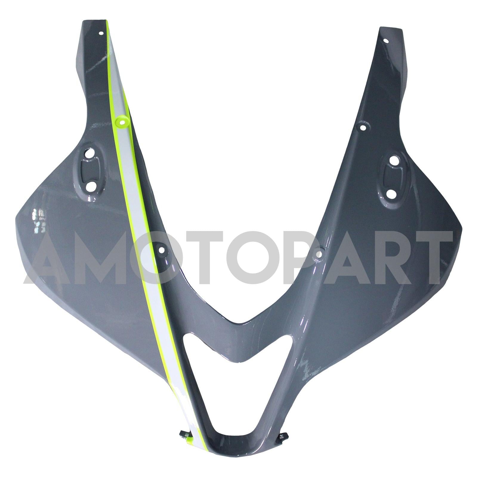 Amotopart 2007-2008 Honda CBR600RR Gray Yellow Fairing Kit