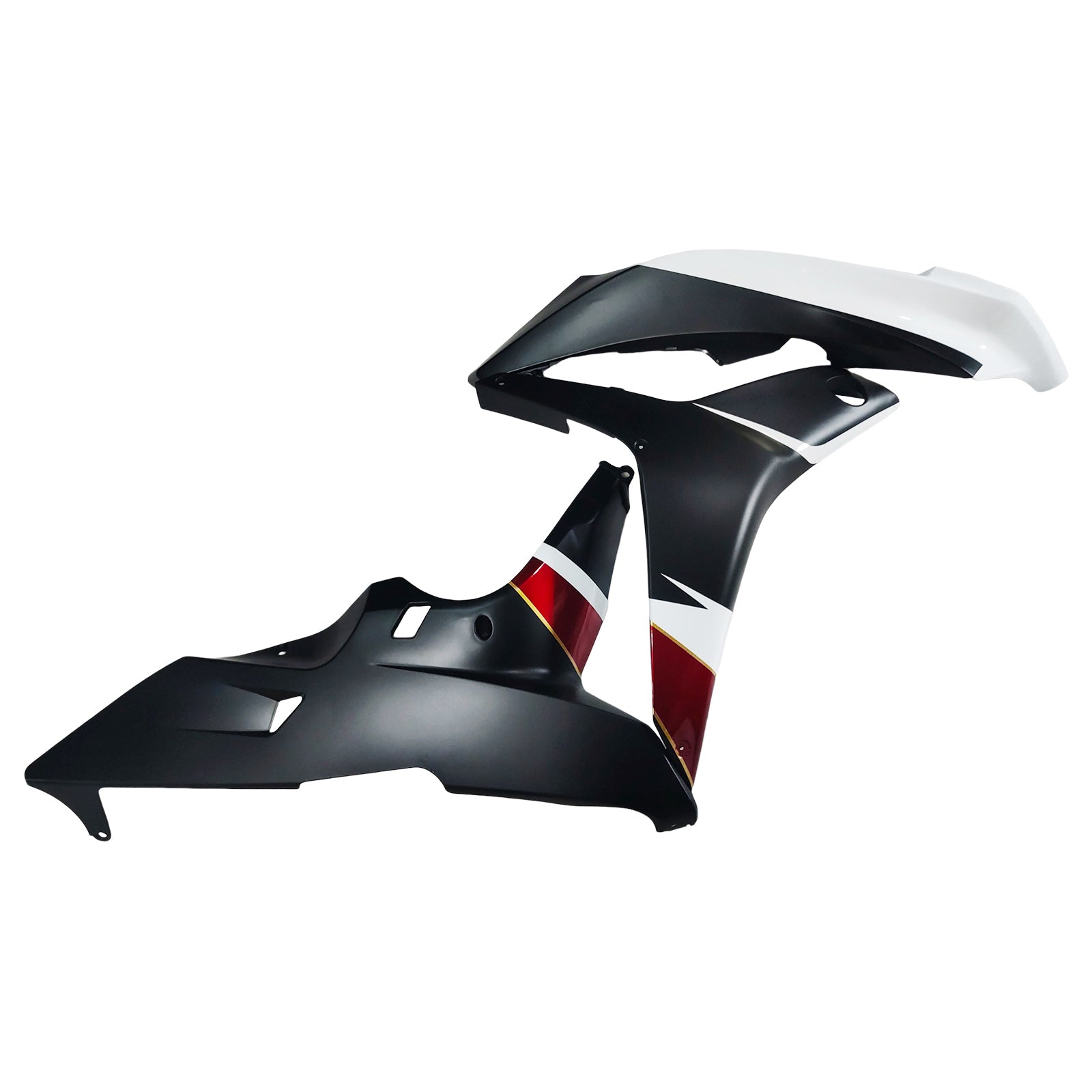 Amotopart 2007-2008 Honda CBR600RR White Red Black Fairing Kit