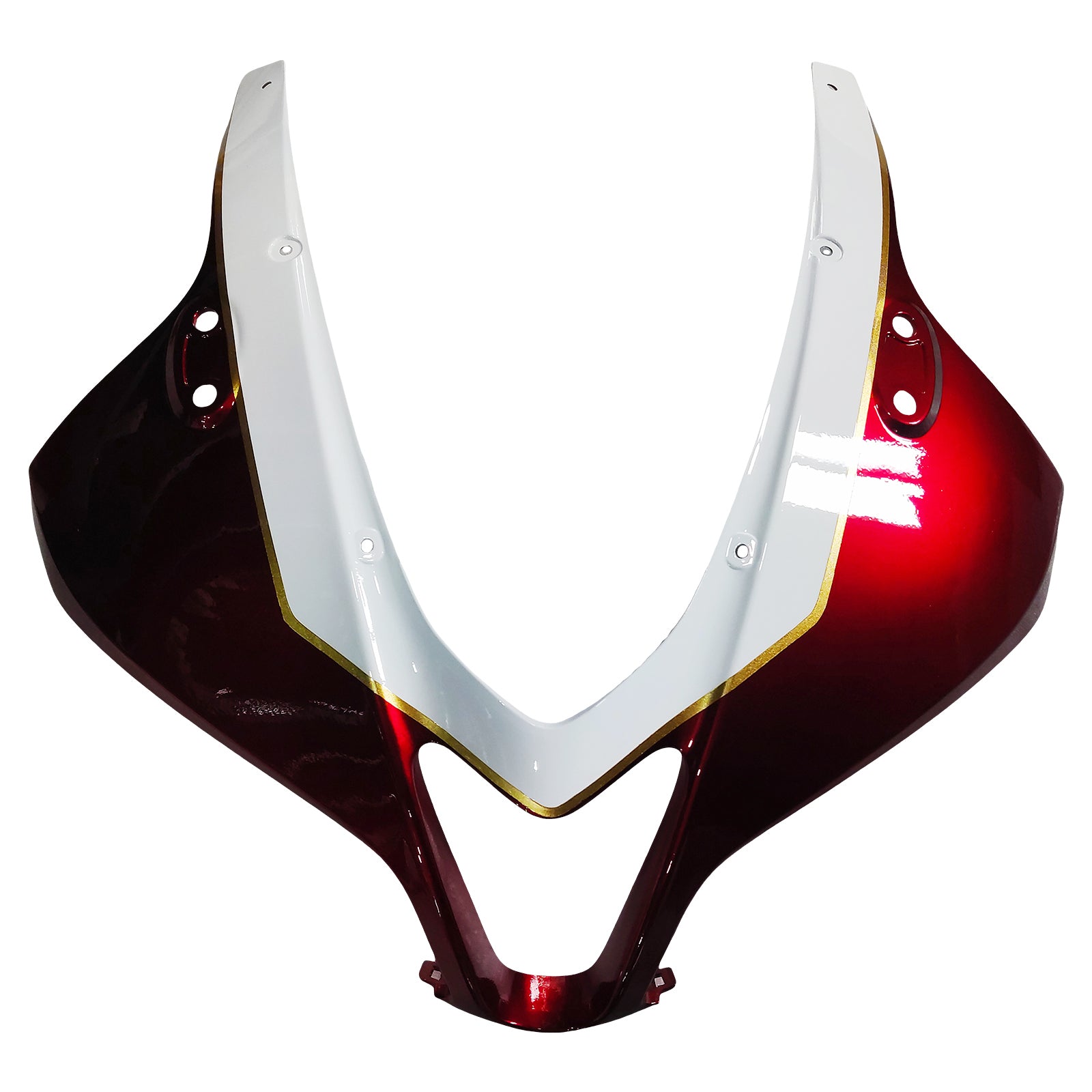 Amotopart 2007-2008 Honda CBR600RR White Red Black Fairing Kit
