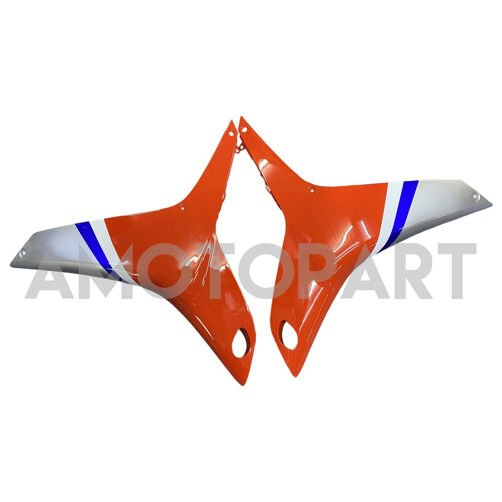 Amotopart 2007-2008 Honda CBR600RR Orange Blue White Fairing Kit
