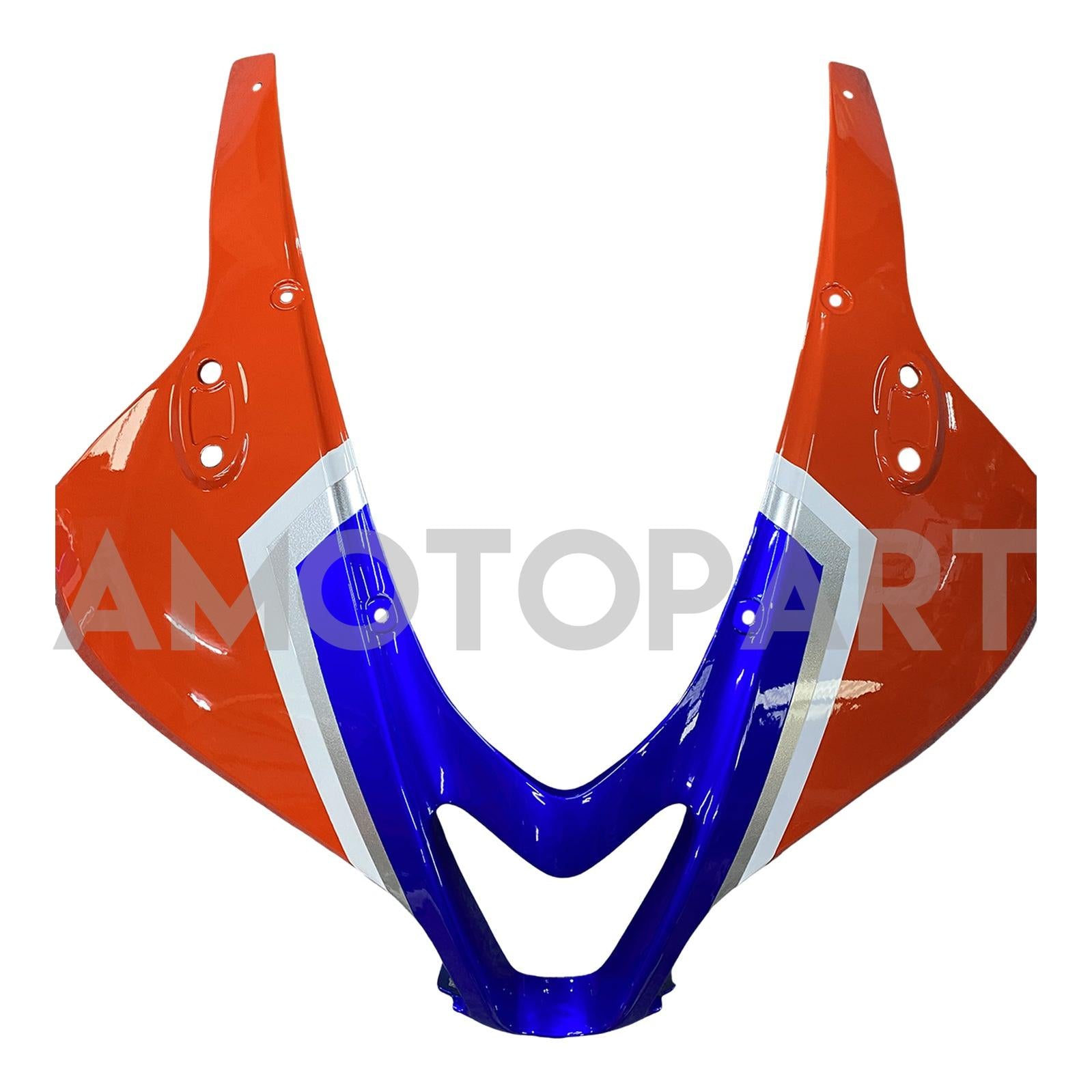 Amotopart 2007-2008 Honda CBR600RR Orange Blue White Fairing Kit