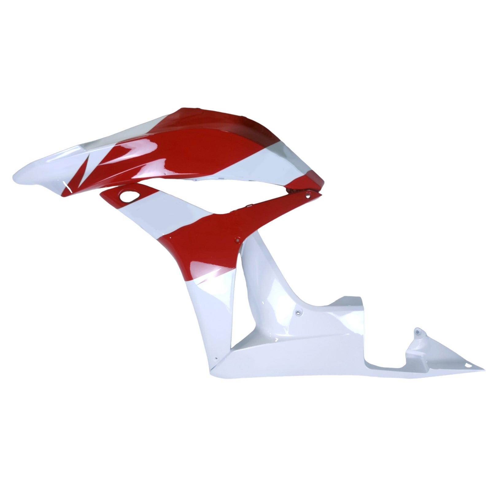 Amotopart 2007-2008 Honda CBR600RR Red White Fairing Kit