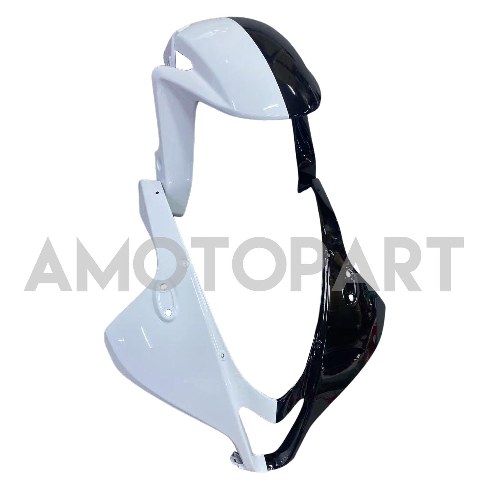Amotopart 2007-2008 Honda CBR600RR Black White Cherry Blossom Fairing Kit