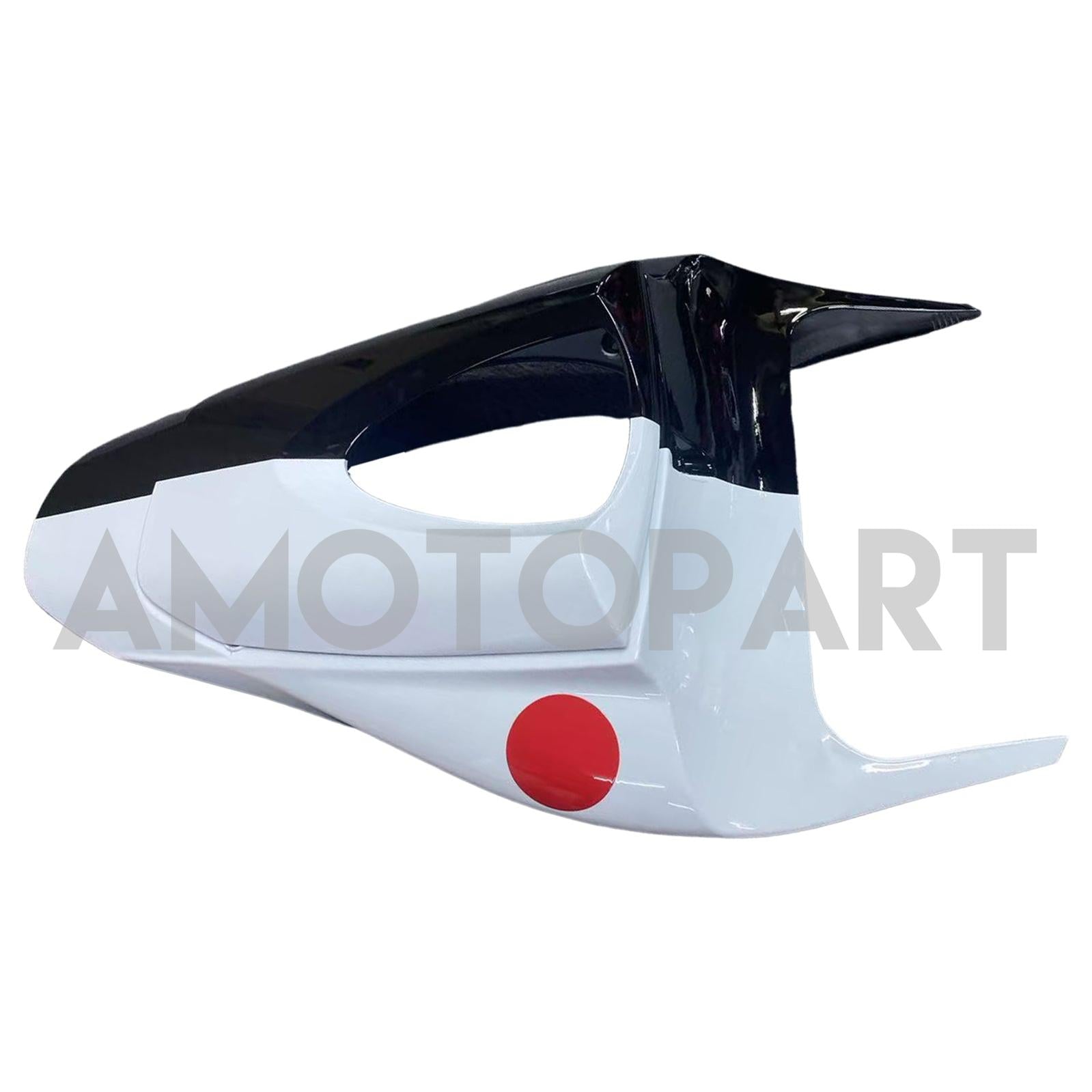 Amotopart 2007-2008 Honda CBR600RR Black White Cherry Blossom Fairing Kit