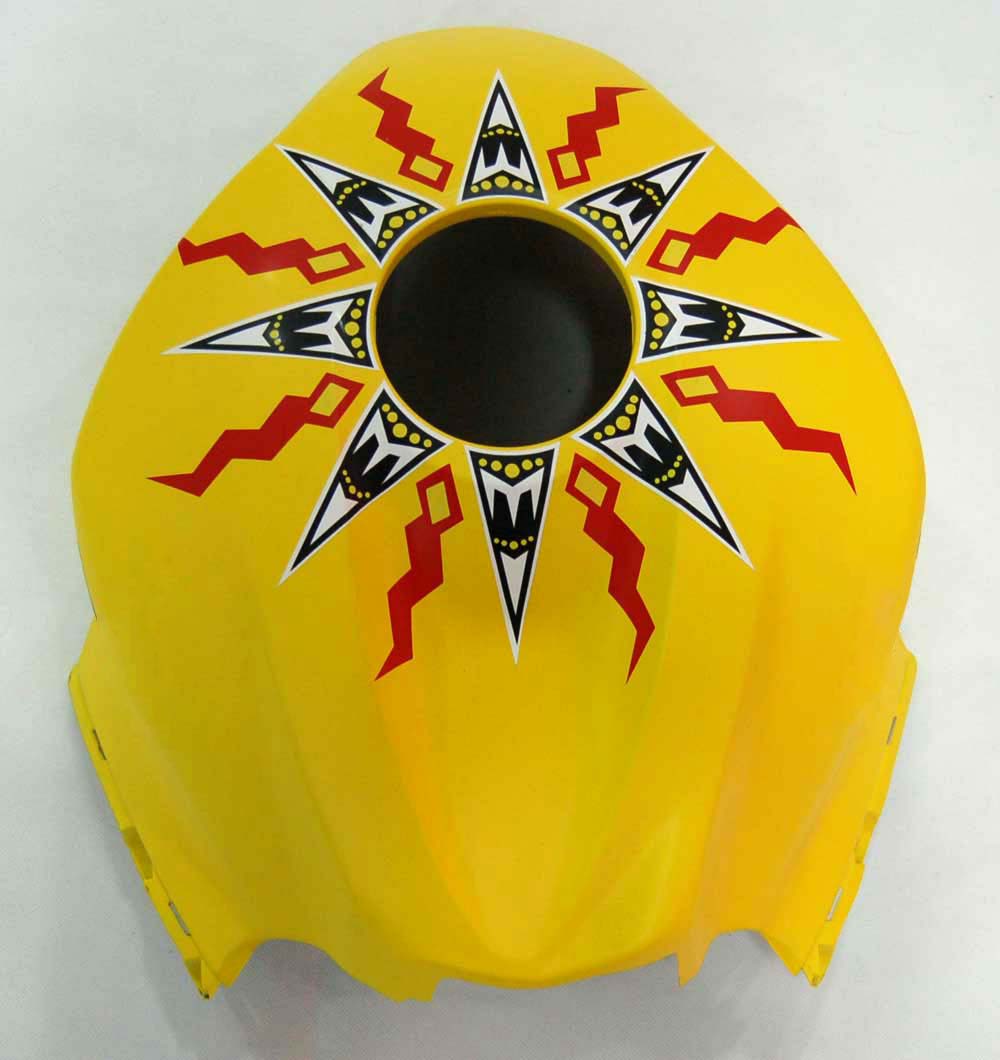 Amotopart 2009-2012 Honda CBR600RR Yellow&Orange Fairing Kit