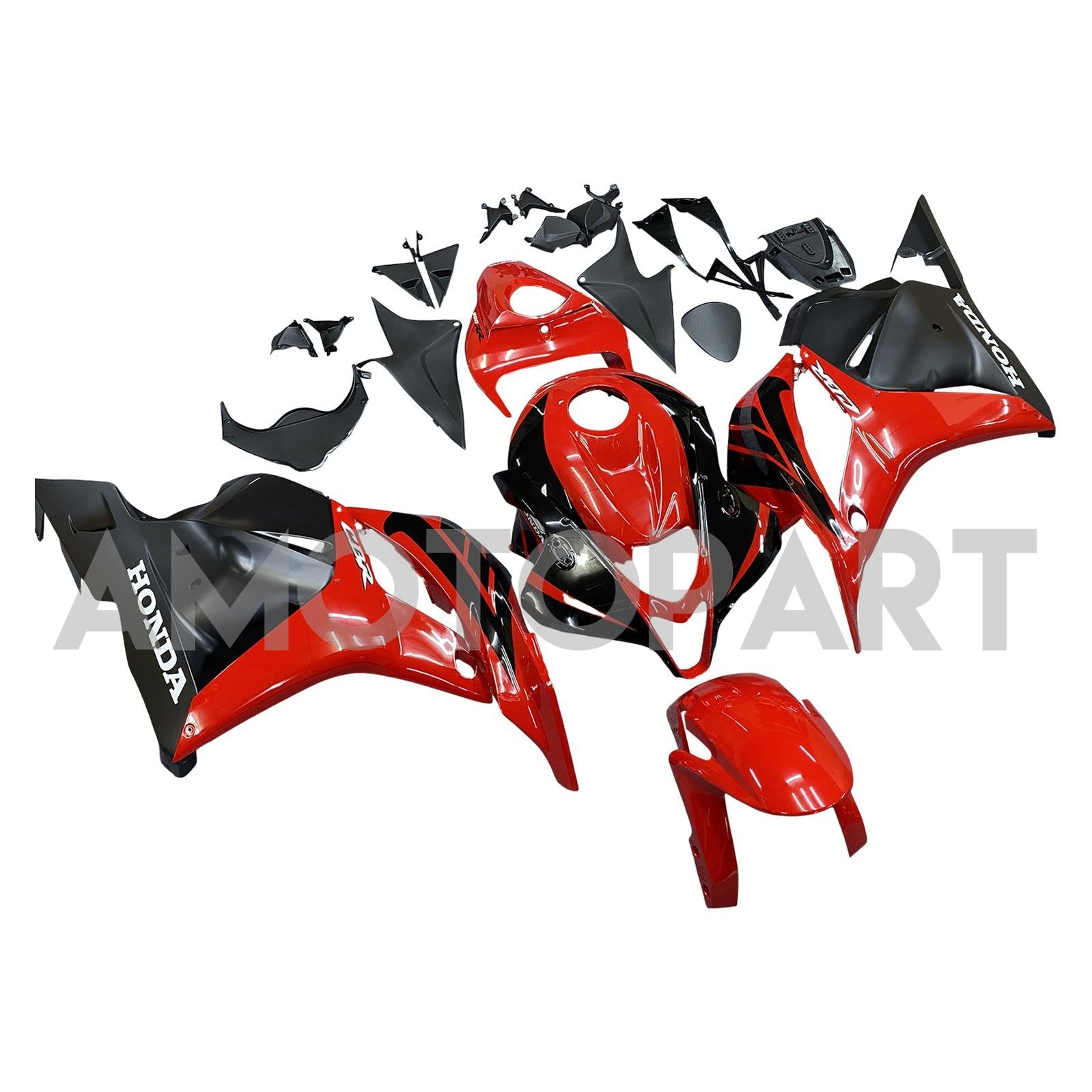 Amotopart 2009-2012 Honda CBR600RR Red&Black Fairing Kit