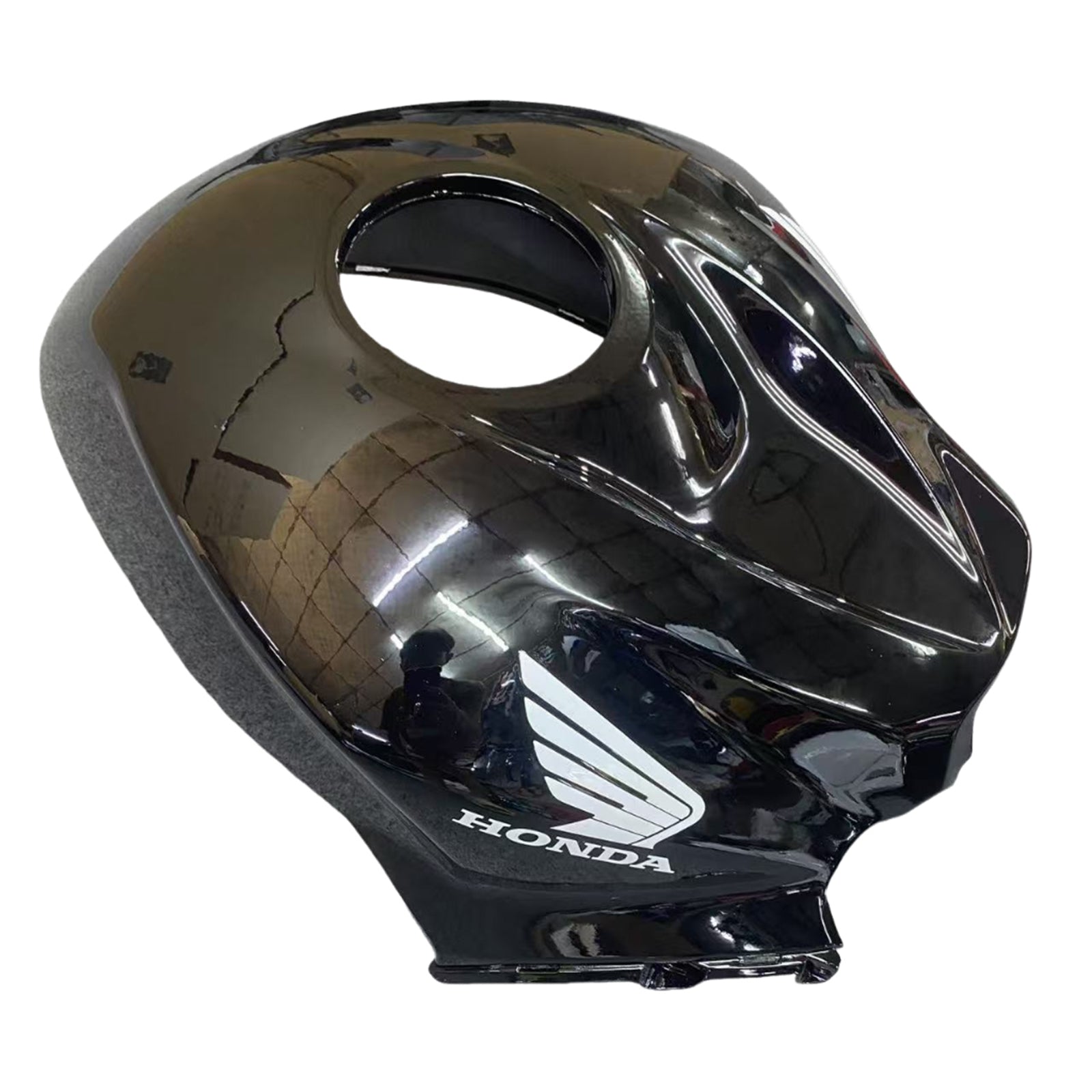 Amotopart 2009-2012 Honda CBR600RR White&Black Logos Fairing Kit