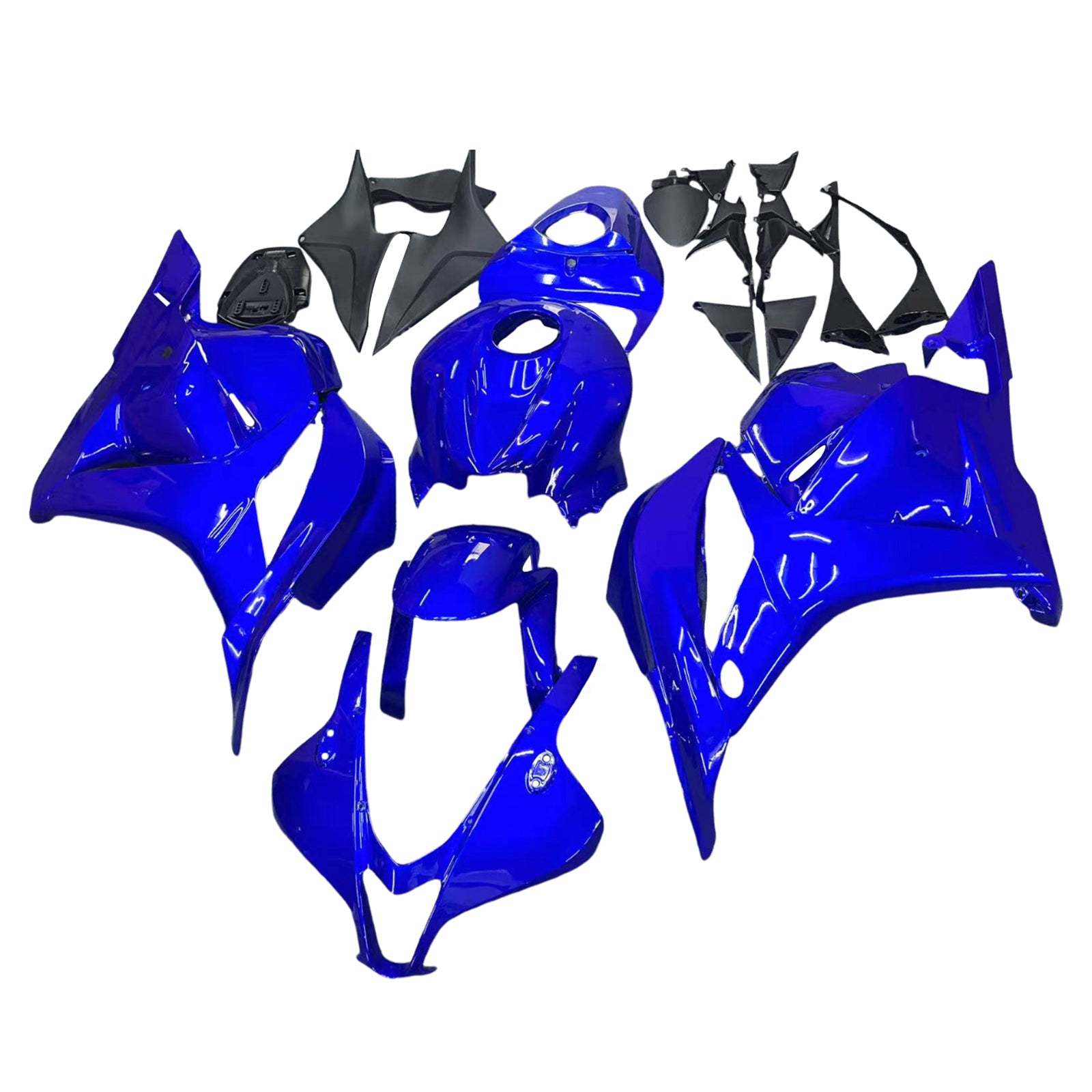 Amotopart 2009-2012 Honda CBR600RR Blue Fairing Kit