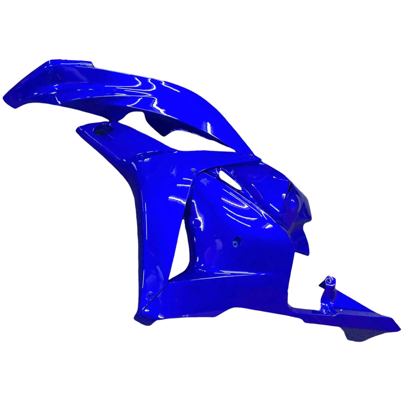 Amotopart 2009-2012 Honda CBR600RR Blue & Red Flame Fairing Kit