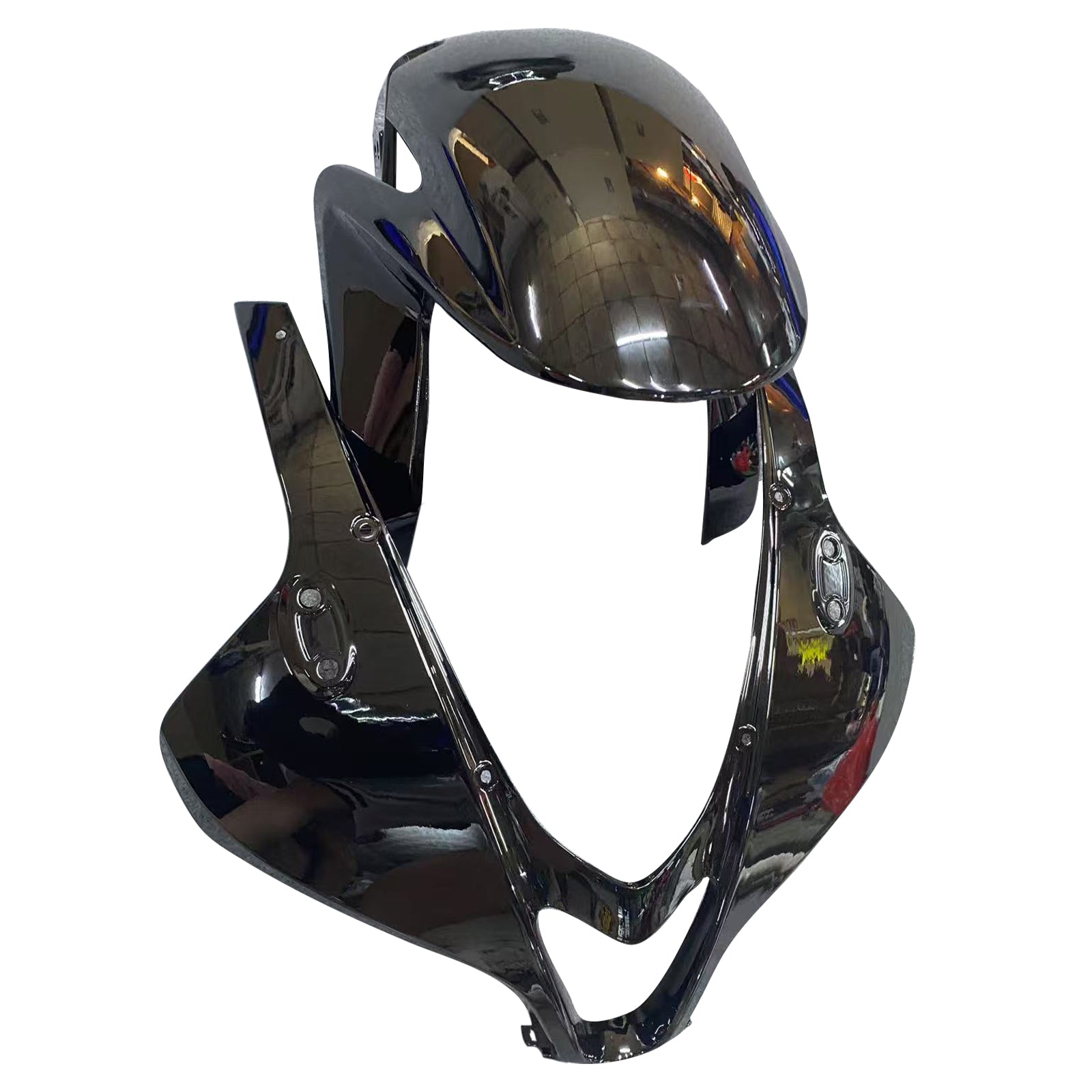 Amotopart 2009-2012 Honda CBR600RR Black & Kit de carénage bleu