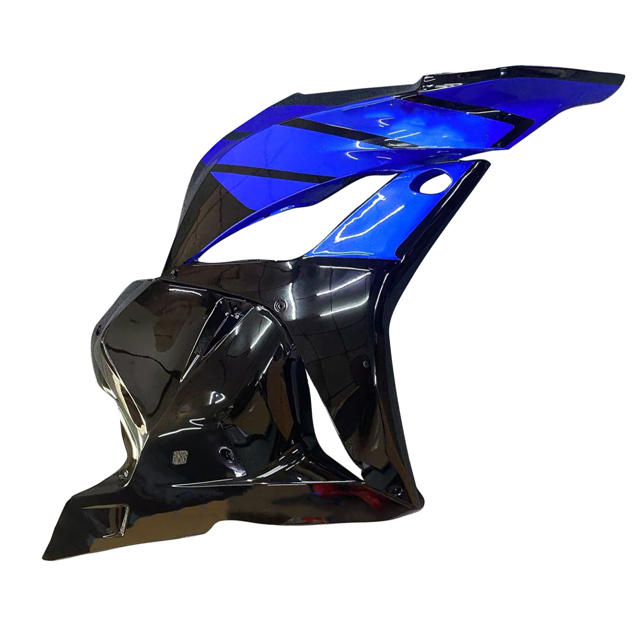 Amotopart 2009-2012 Honda CBR600RR Black & Kit de carénage bleu