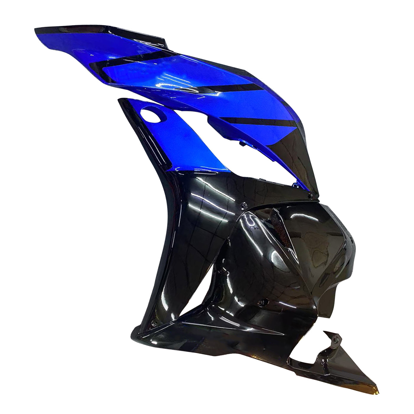 Amotopart 2009-2012 Honda CBR600RR Black & Kit de carénage bleu