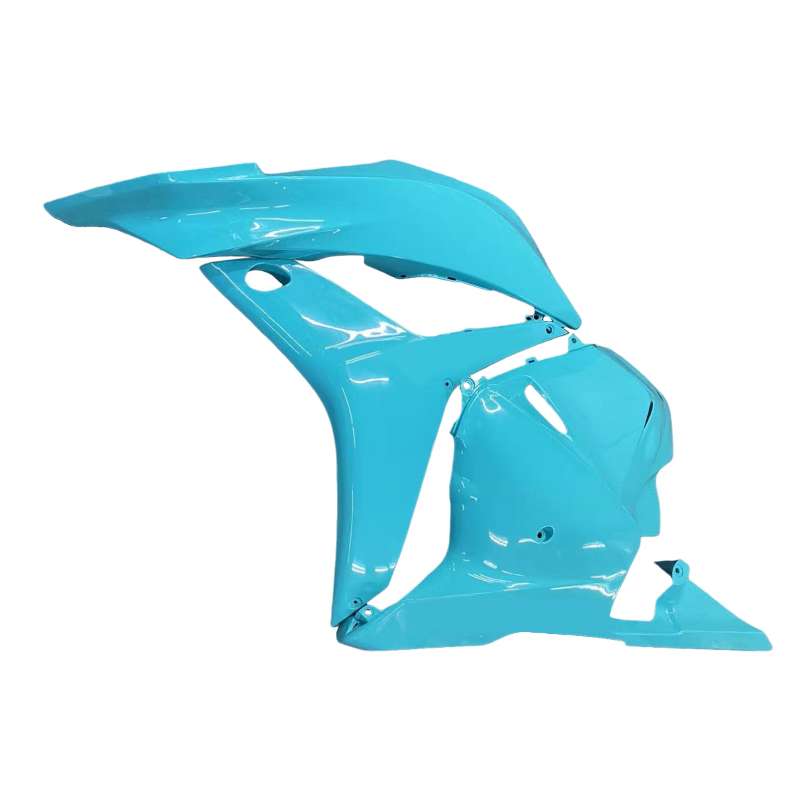 Amotopart 2009-2012 Honda CBR600RR Light Blue Fairing Kit