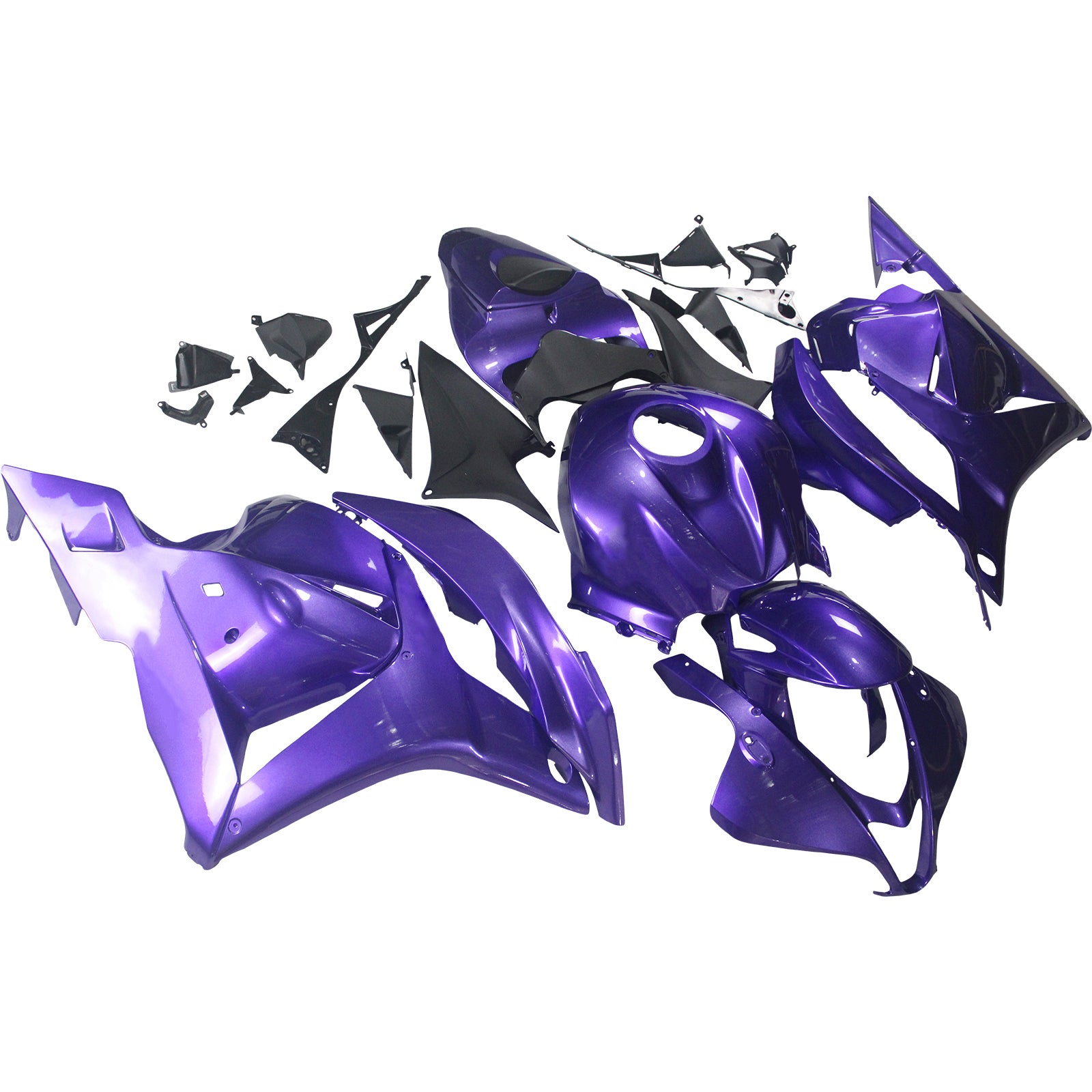 Amotopart 2009-2012 Honda CBR600RR Purple Fairing Kit