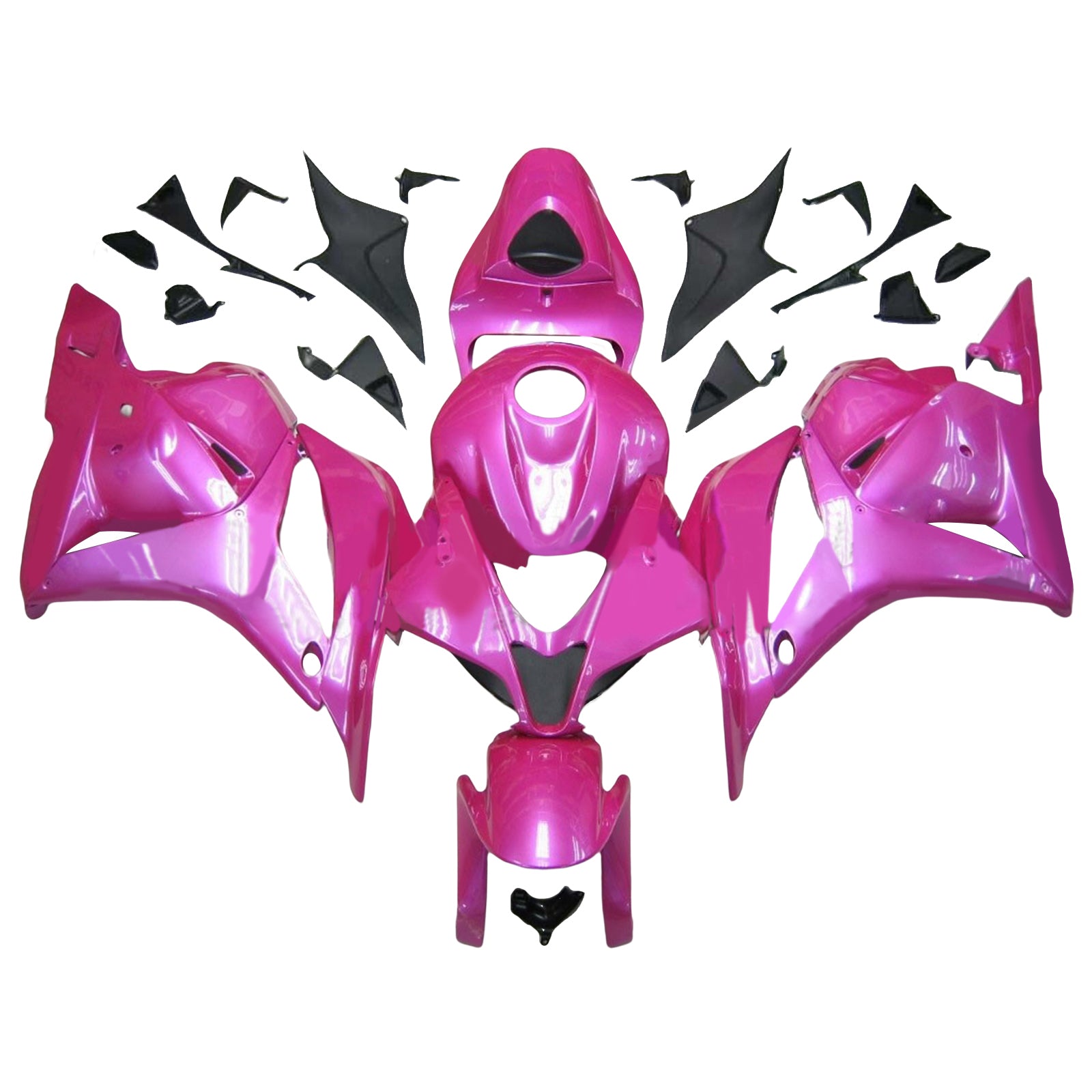 Amotopart 2009-2012 Honda CBR600RR Pink Fairing Kit