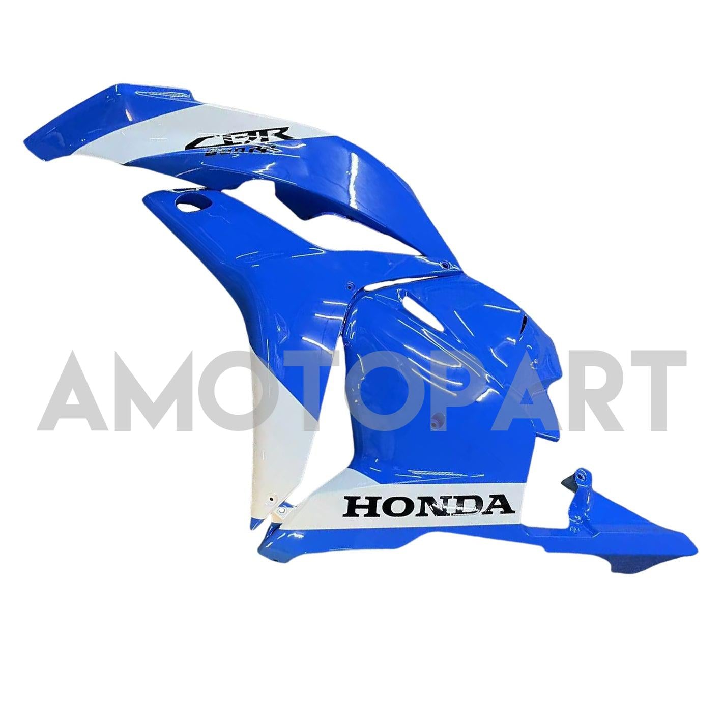 Amotopart 2009-2012 Honda CBR600RR Blue White Fairing Kit