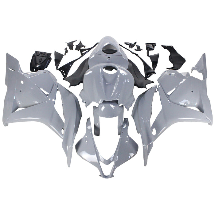Amotopart 2009-2012 Honda CBR600RR Gloss Grey Fairing Kit