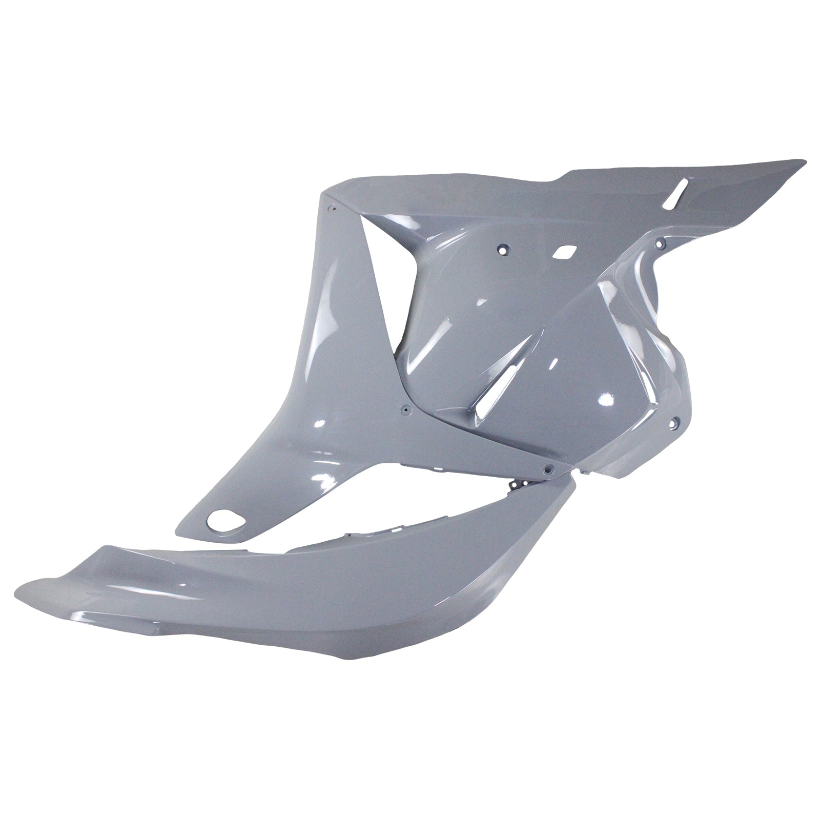 Amotopart 2009-2012 Honda CBR600RR Gloss Grey Fairing Kit