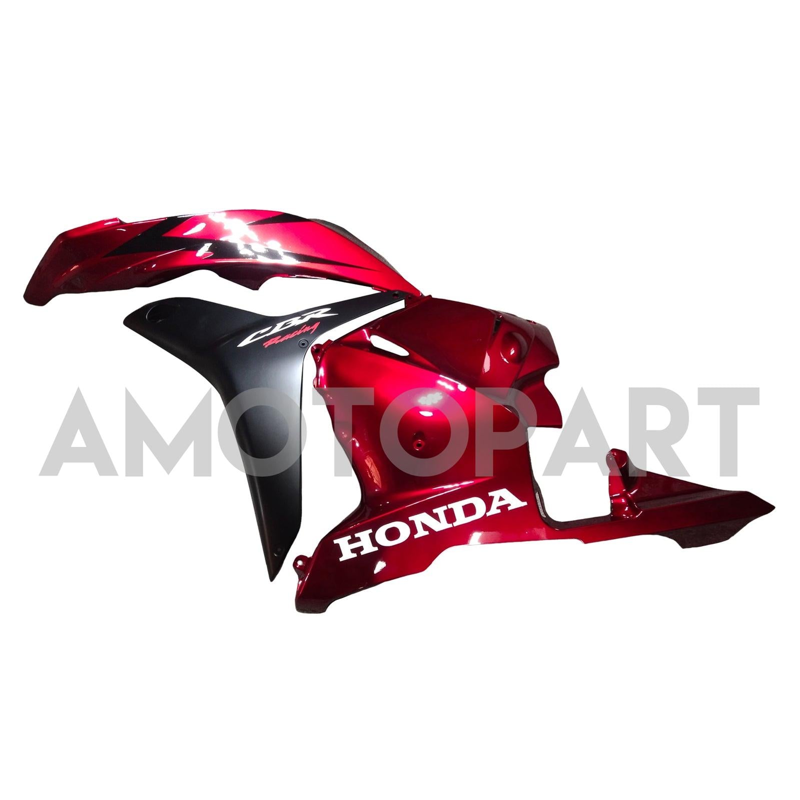 Amotopart 2009-2012 Honda CBR600RR Red Black Fairing Kit