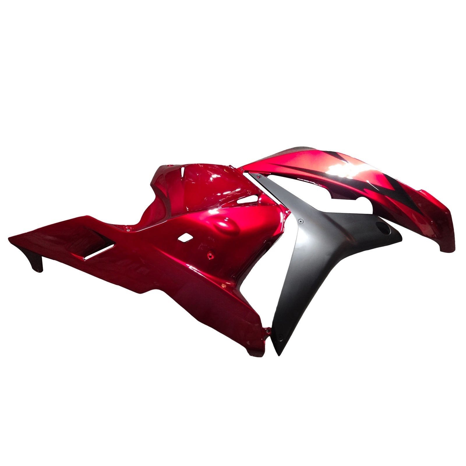 Amotopart 2009-2012 Honda CBR600RR RED BLACK RAKING KIT