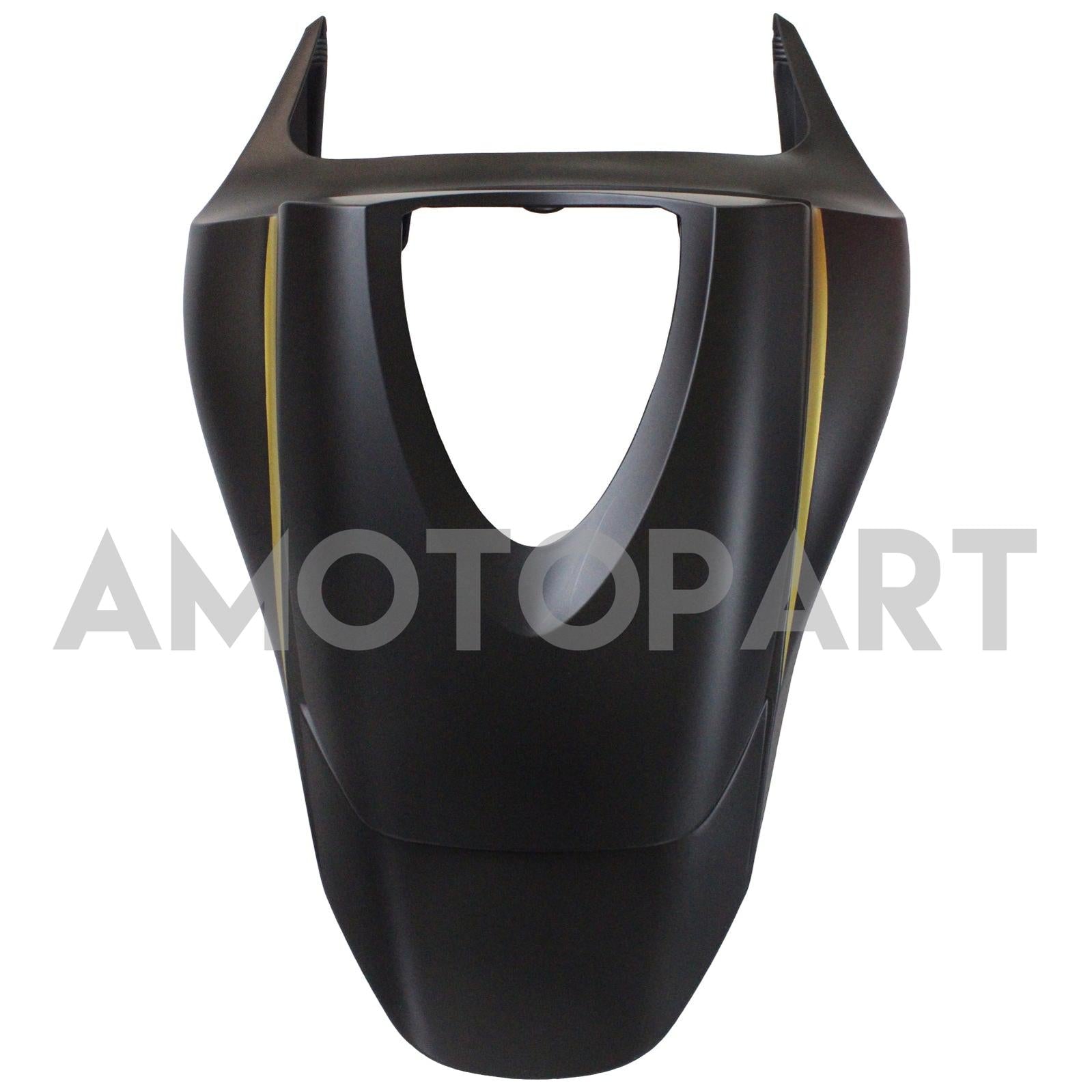 Amotopart 2009–2012 Honda CBR600RR Schwarz-Gold-Verkleidungsset