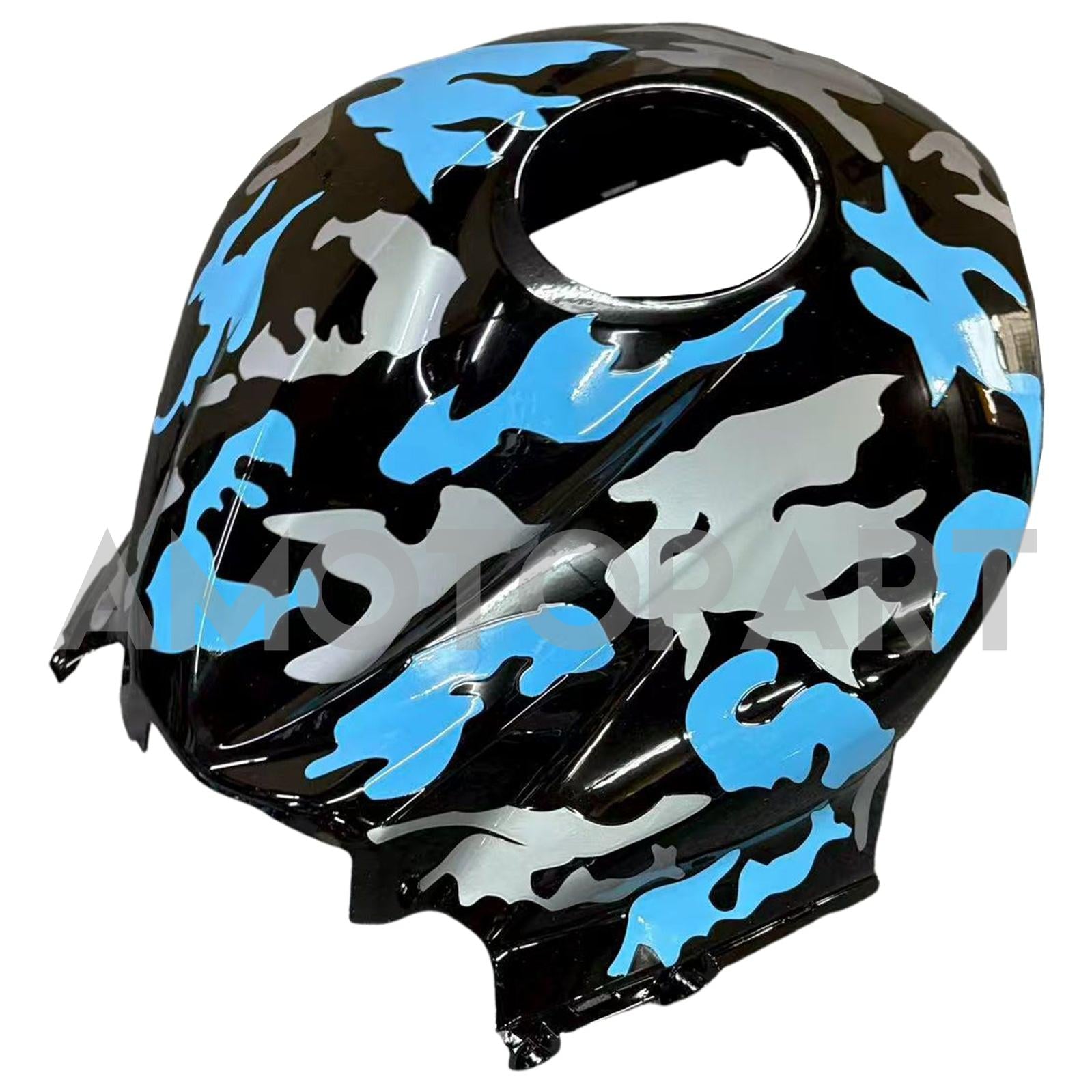 Amotopart 2009-2012 Honda CBR600RR Black Blue Gray Fairing Kit