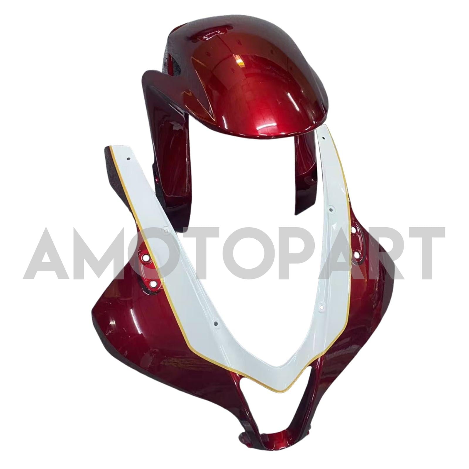 AMOTOPART 2009-2012 Honda CBR600RRブラックホワイトダークレッドフェアリングキット