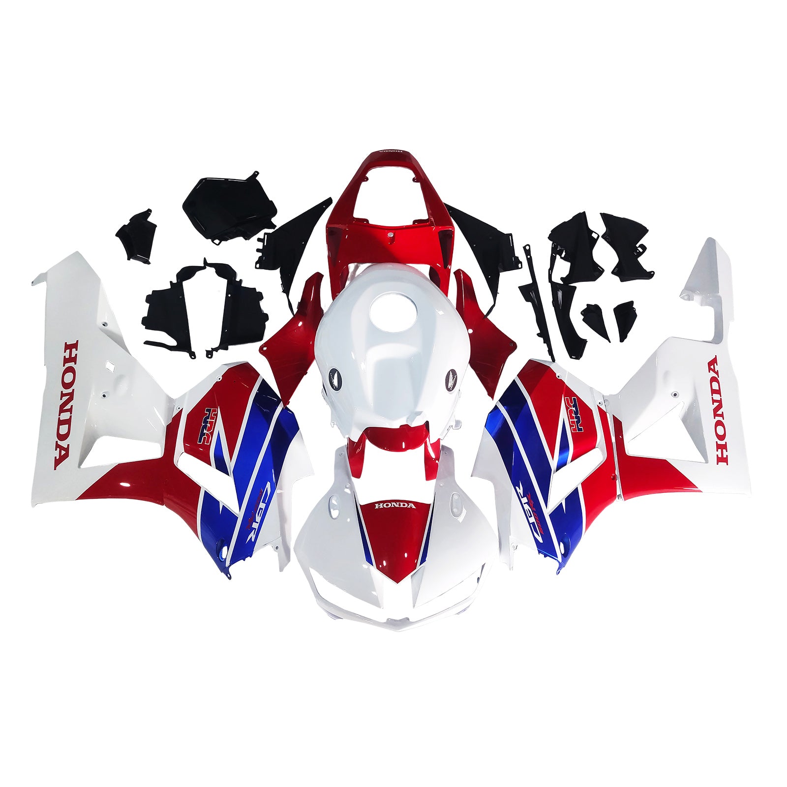 Amotopart 13-25 US ver. & 13-23 European ver. Honda CBR600 Fairing Red&Blue Style2 Kit