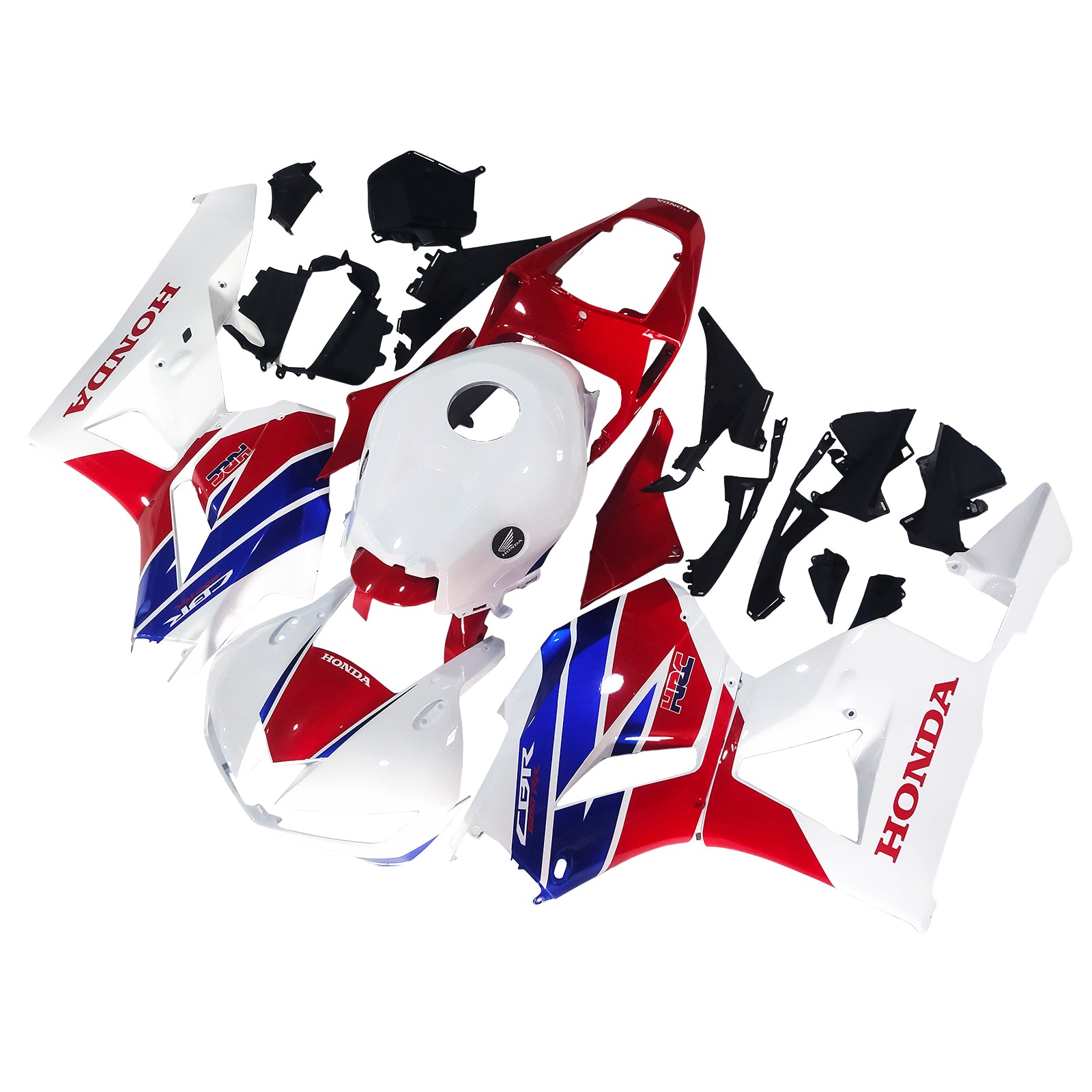 Amotopart 13-25 US ver. & 13-23 European ver. Honda CBR600 Fairing Red&Blue Style2 Kit