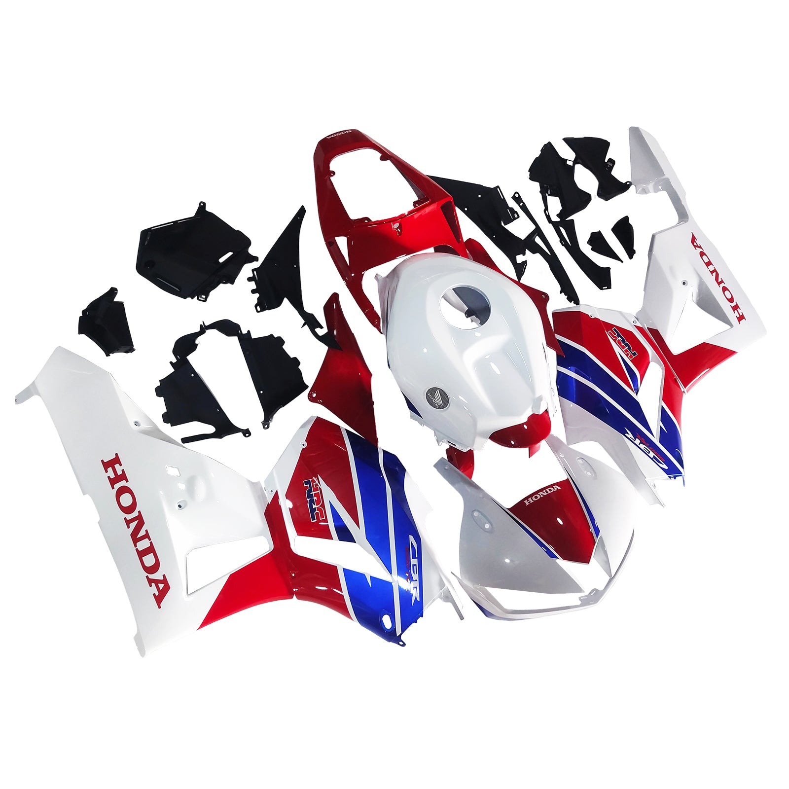 Amotopart 13-25 US ver. & 13-23 European ver. Honda CBR600 Fairing Red&Blue Style2 Kit