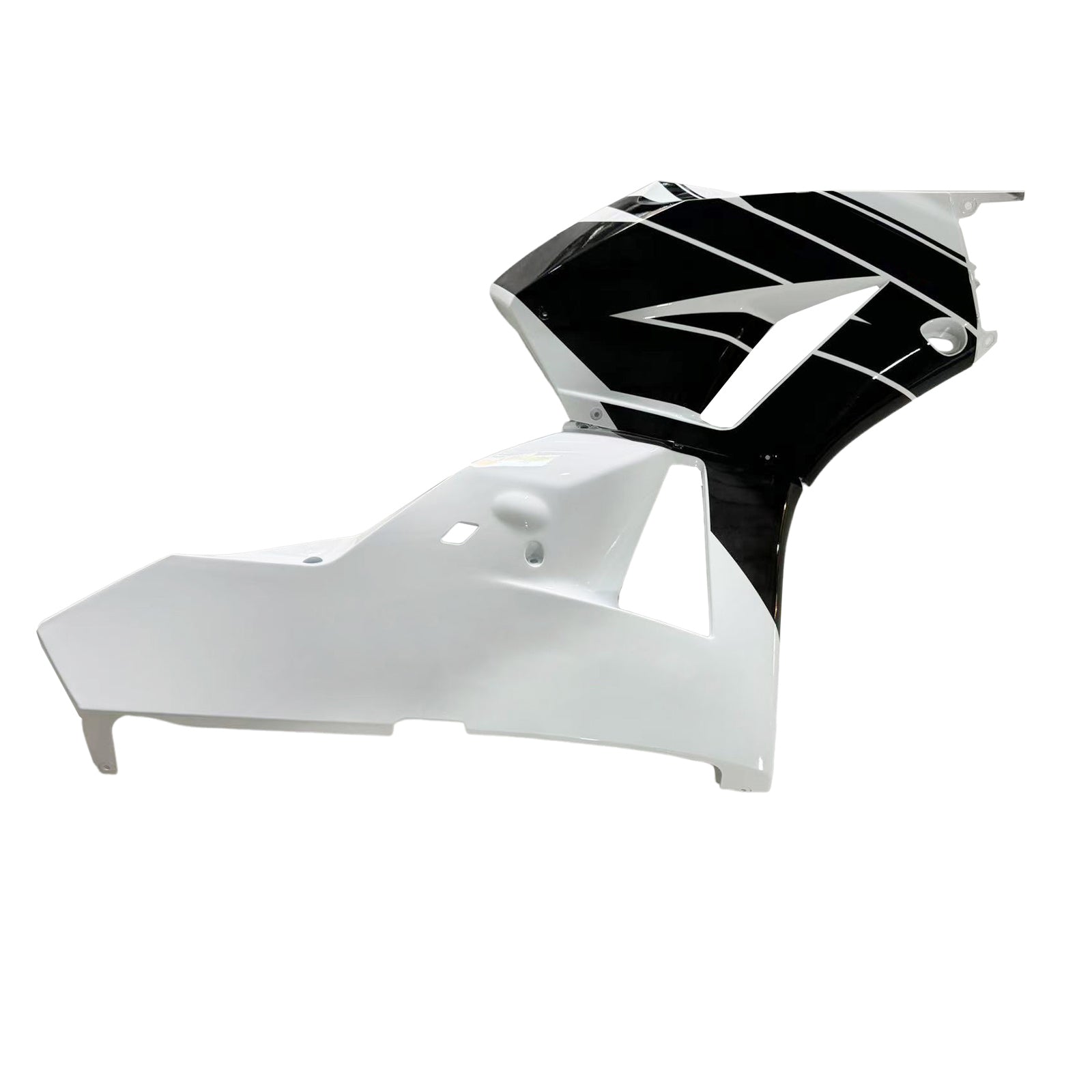 Amotopart 13-25 US ver. & 13-23 European ver. Honda CBR600 Fairing White&Black Style2 Kit
