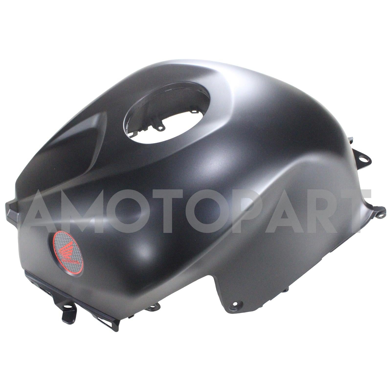 Amotopart 13-25 version américaine & Carénage noir mat pour Honda CBR600 version européenne 13-23&Kit logo rouge
