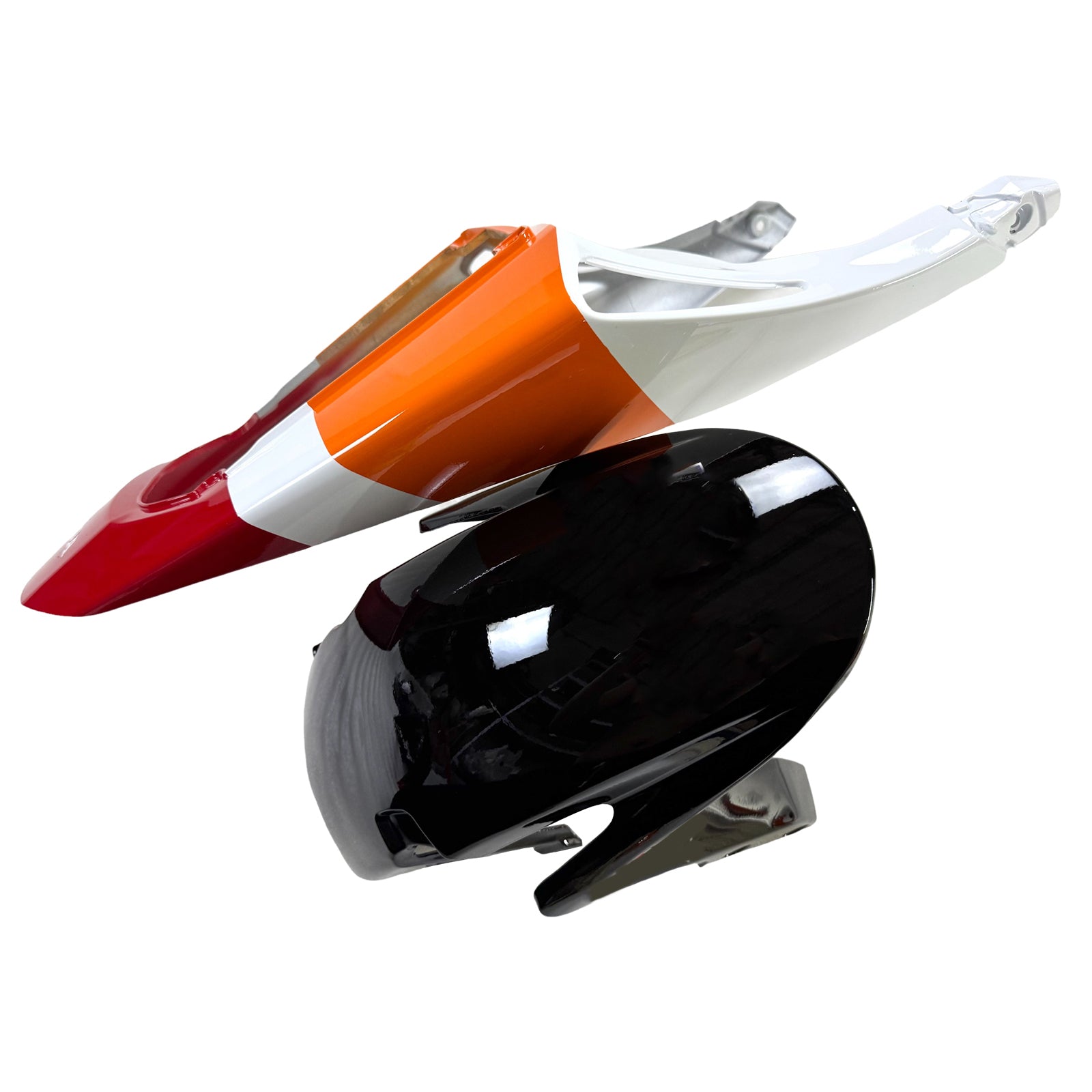 Amotopart 2013-2020 Honda CBR600 Fairing Red & Orange Repjol Zestaw