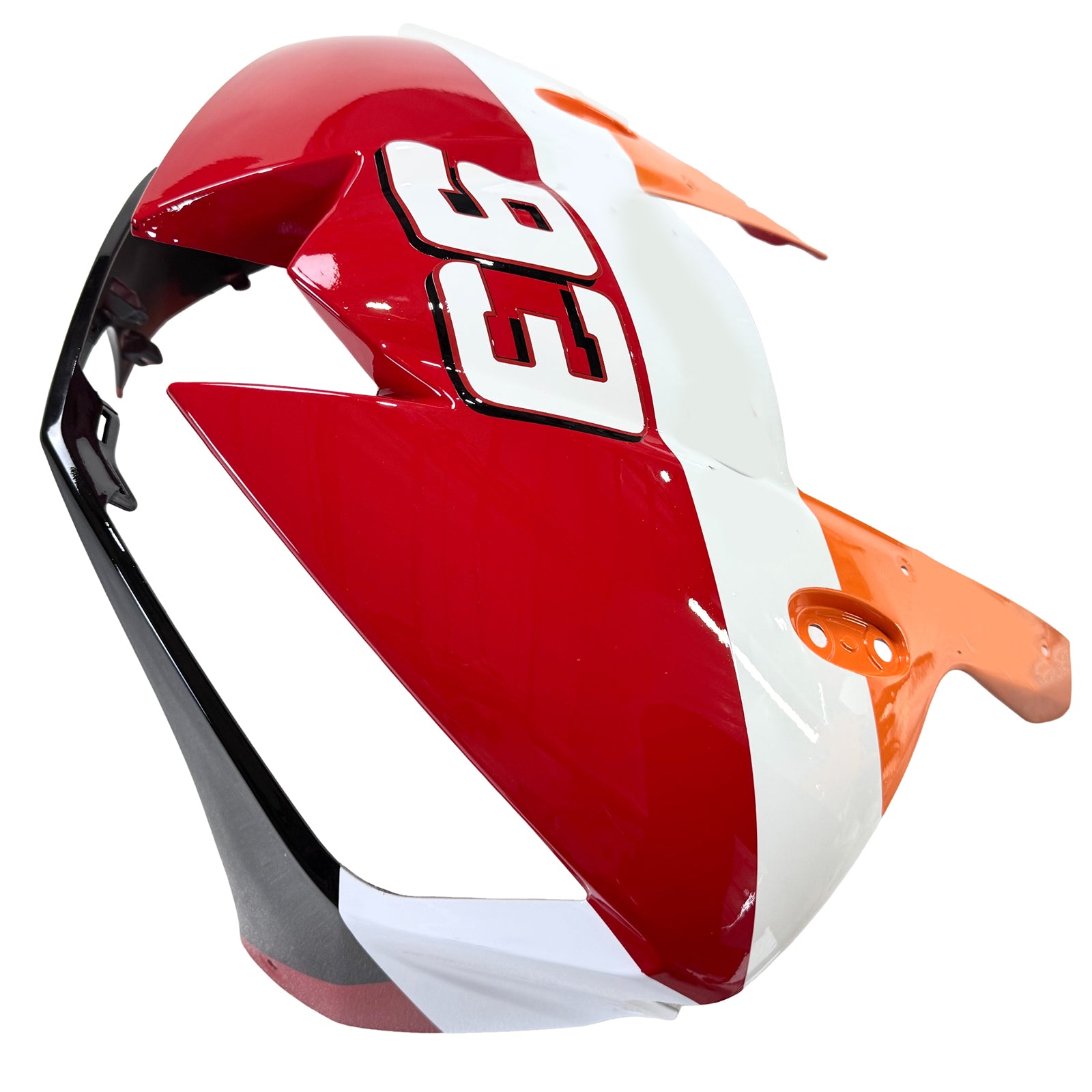 Amotopart 2013-2020 Honda CBR600 Fairing Red & Orange Repjol Zestaw