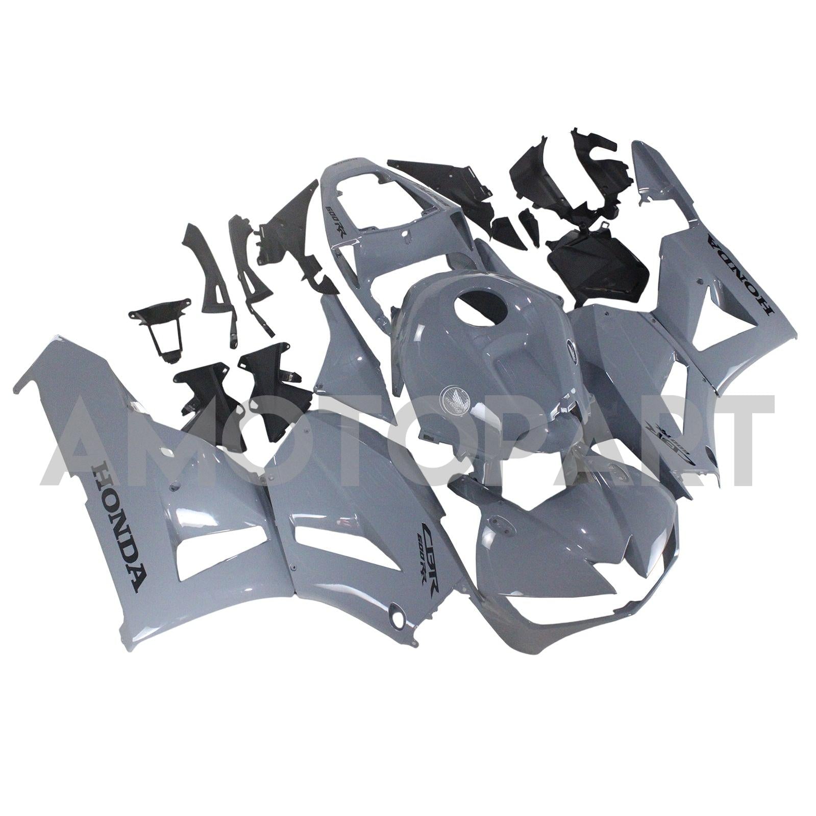 Amotopart 13-25 US ver. & 13-23 European ver. Honda CBR600 Fairing Grey Kit