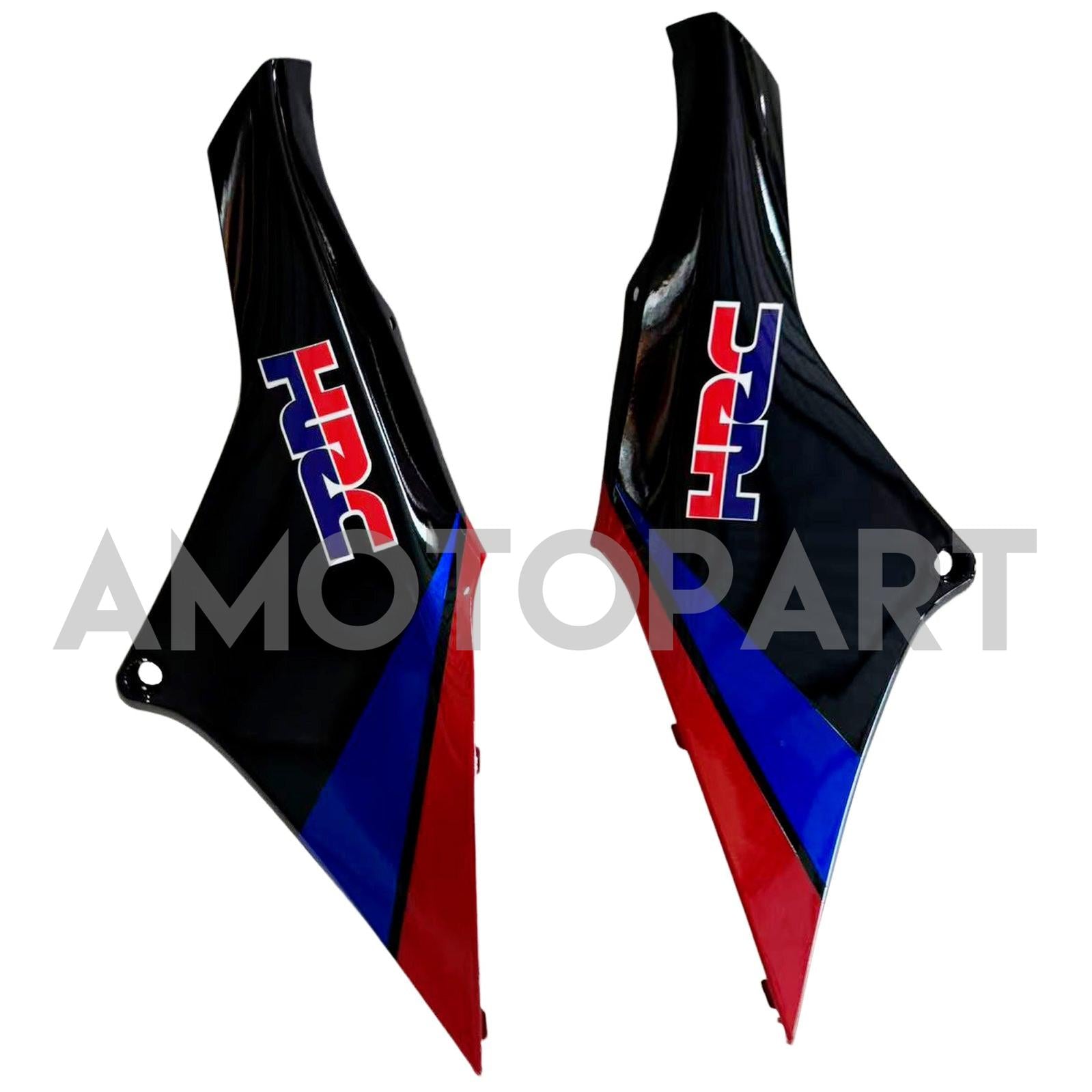 Amotopart Verkleidung für Honda CBR600 (2013–2020), Weiß&Blau&Rotes Trikot