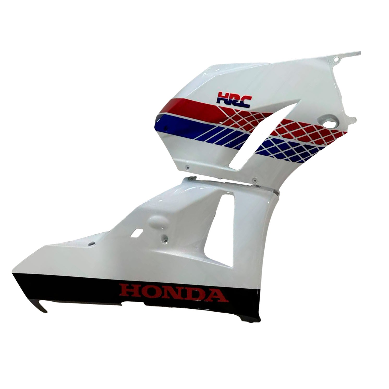 Amotopart 2013-2020 ホンダ CBR600 フェアリング ホワイト&青&レッドキット