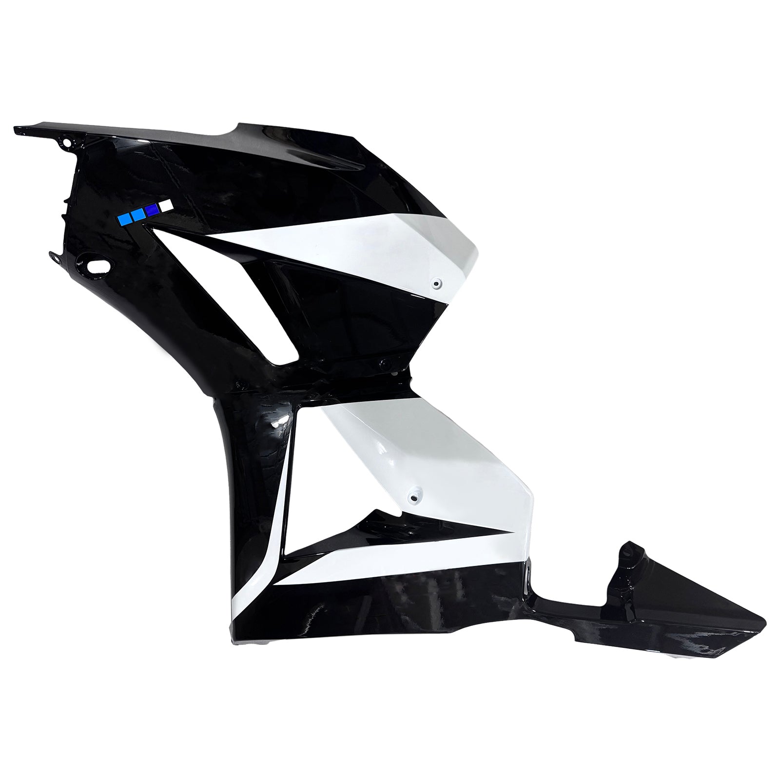 Amotopart 13-25 versão EUA. & Versão europeia 13-23 F5 CBR600RR Honda Black&Kit de carenagem White Style2