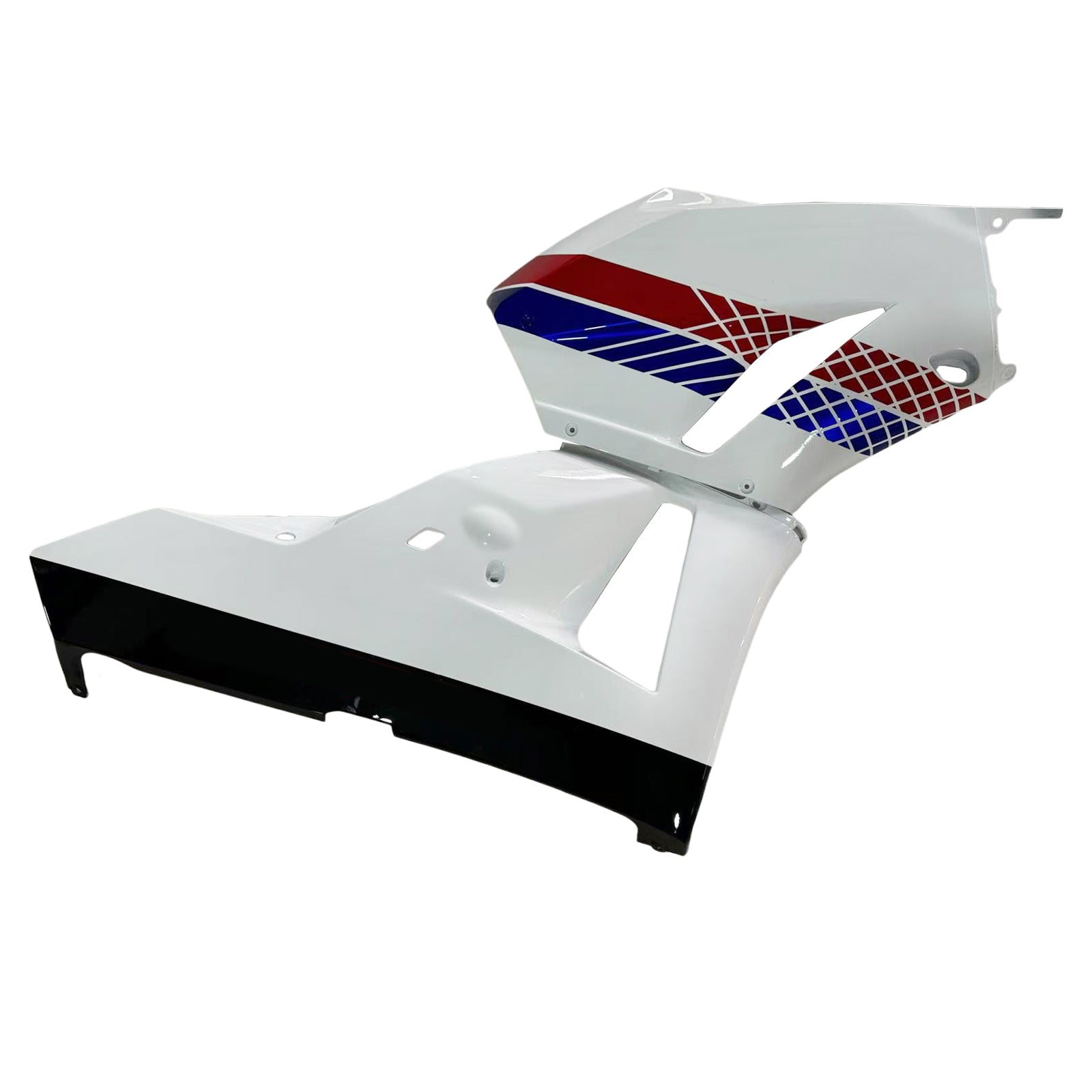 Amotopart 13-25 version américaine & Honda CBR600RR F5 version européenne 13-23, rouge&Kit de carénage Blue Style3