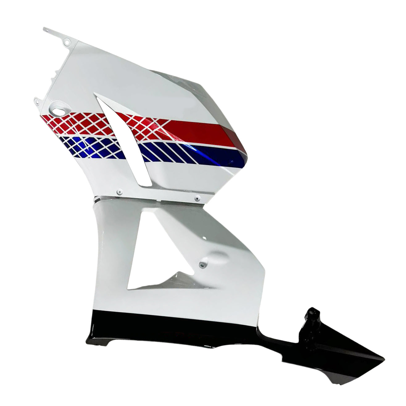 Amotopart 13-25 version américaine & Honda CBR600RR F5 version européenne 13-23, rouge&Kit de carénage Blue Style3