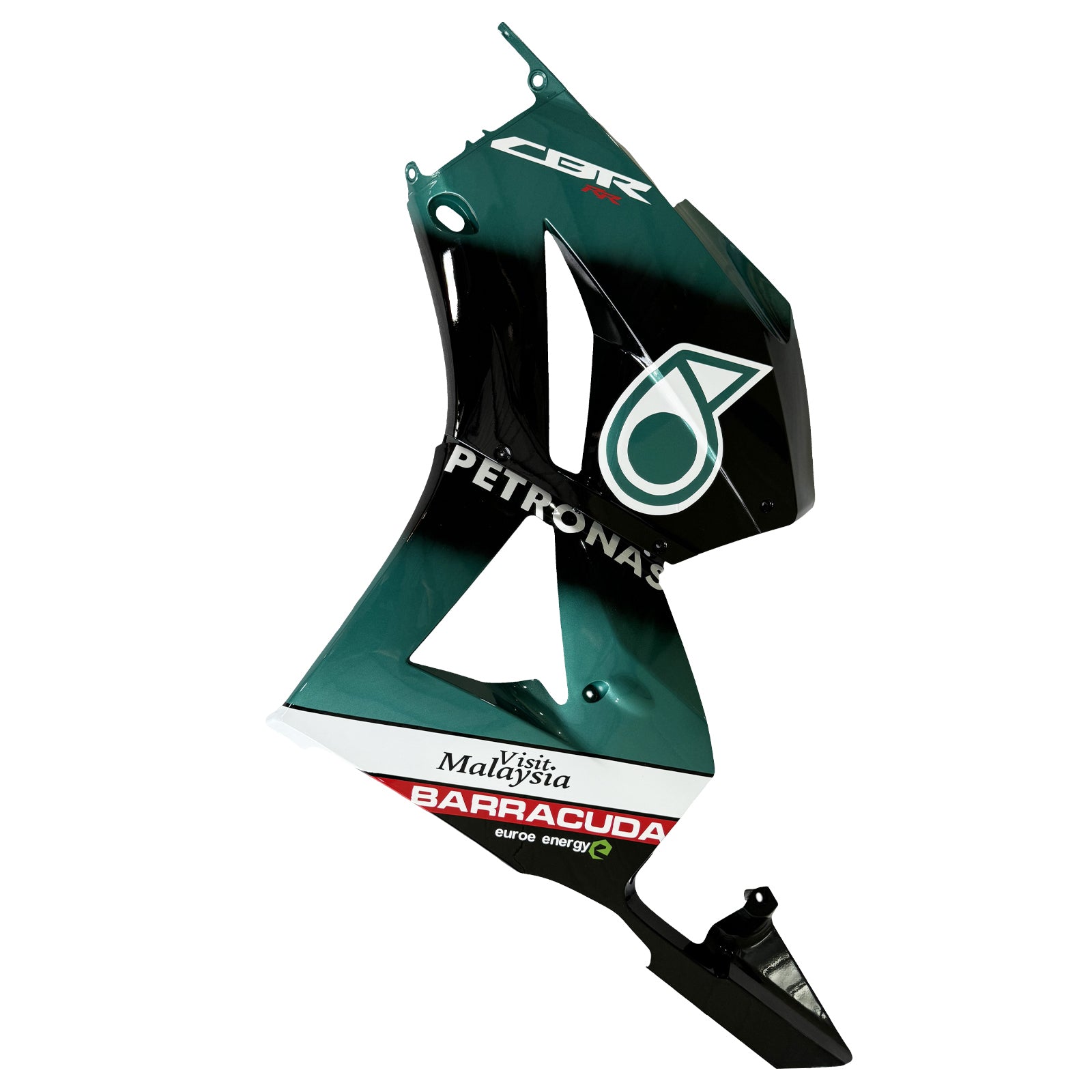 Amotopart 13-26 ver. américaine & 13-23 ver. européenne. Kit de carénage F5 CBR600RR Honda Petronas bleu