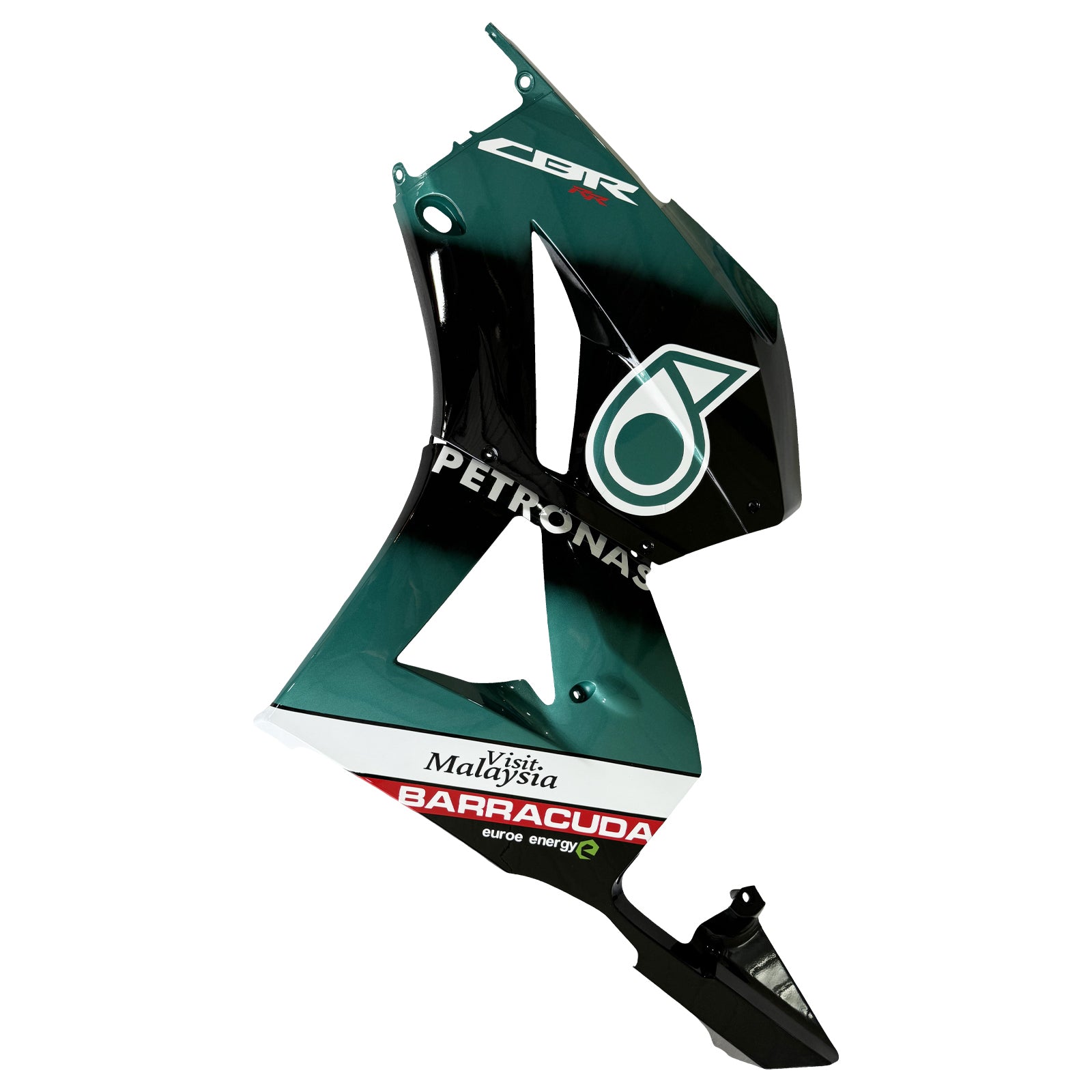 Amotopart 13-26 ver. américaine & 13-23 ver. européenne. Kit de carénage F5 CBR600RR Honda Petronas bleu
