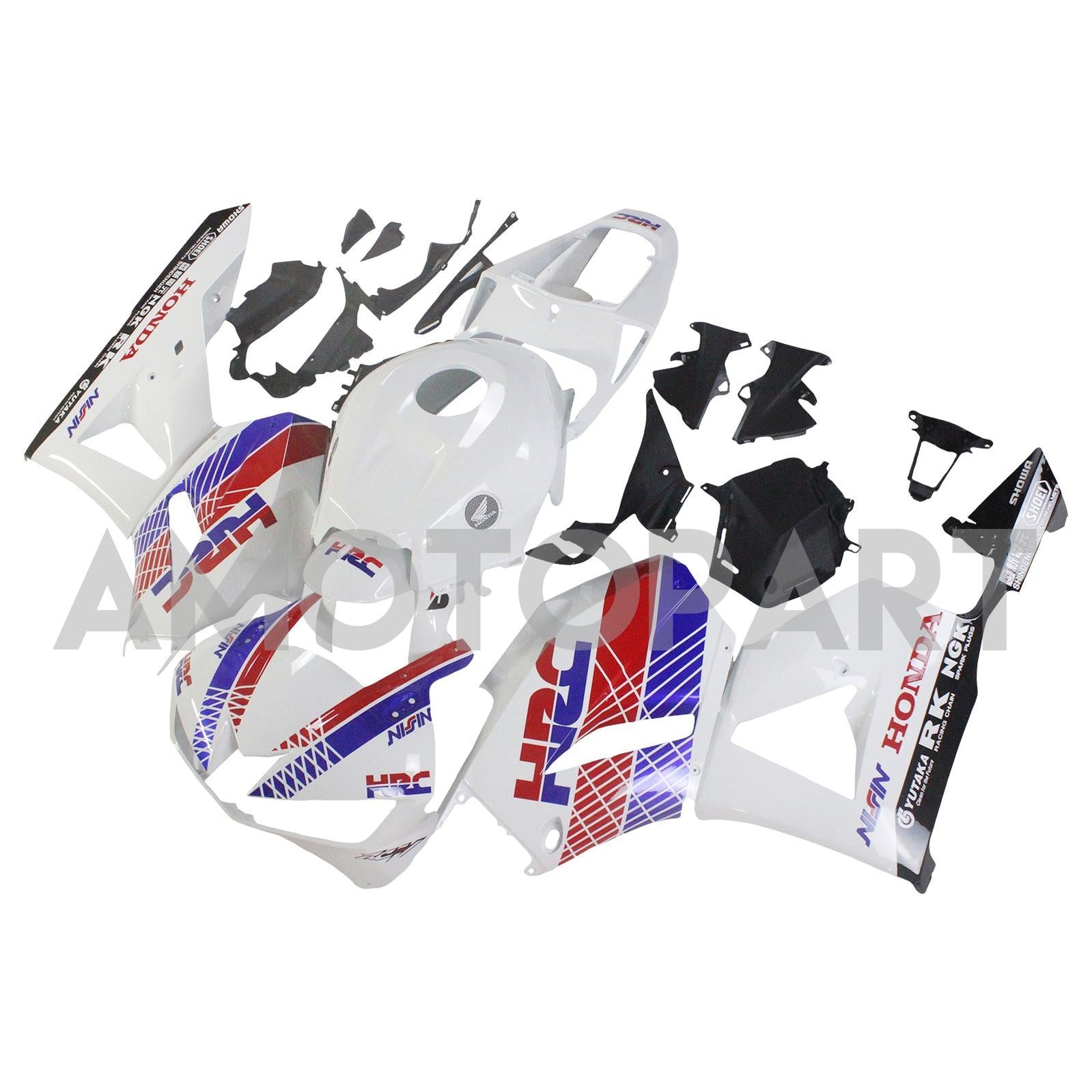 Amotopart 13-25 US ver. & 13-23 European ver. F5 CBR600RR Honda Red&Blue Style5 Fairing Kit