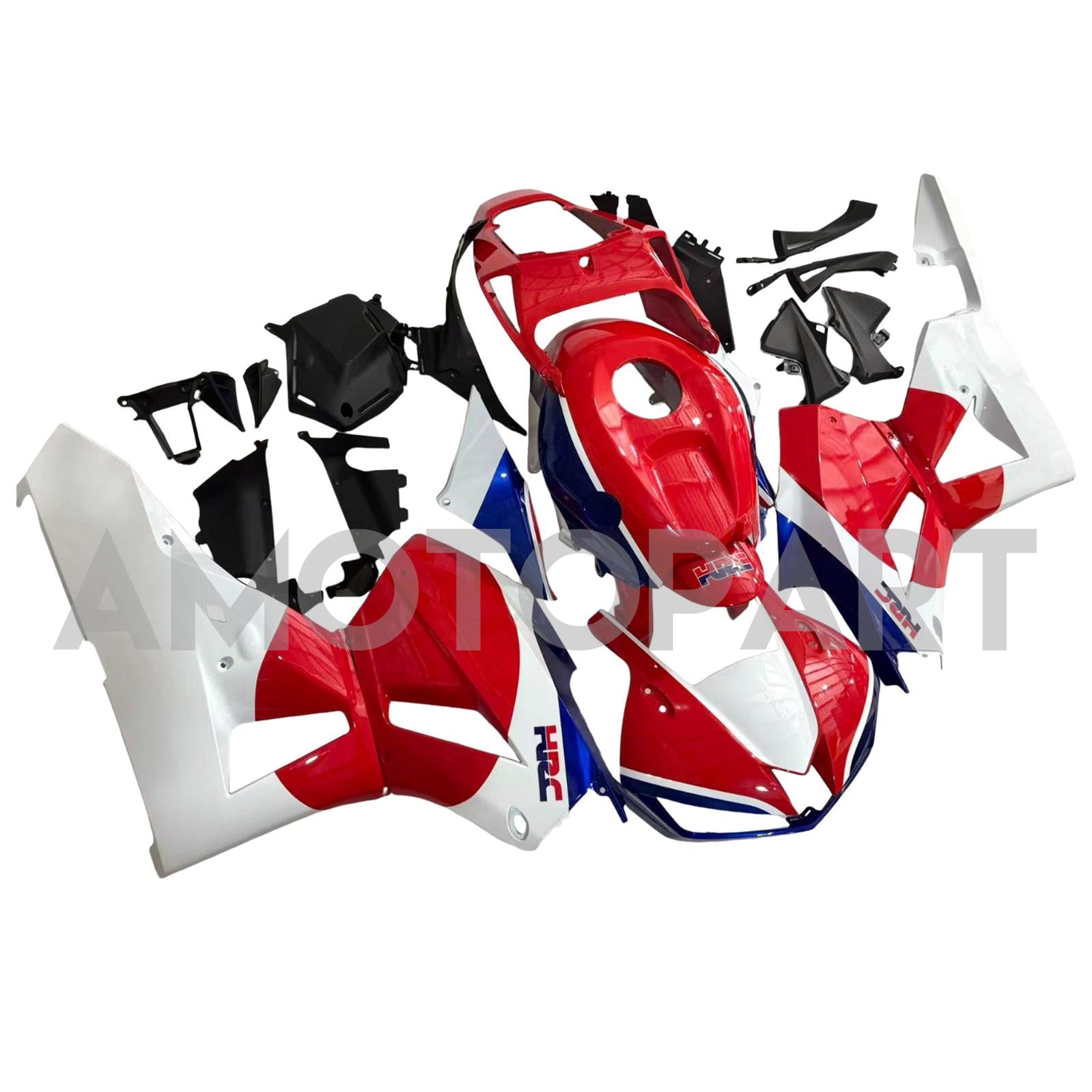 Amotopart 13-25 US ver. & 13-23 European ver. F5 CBR600RR Honda Red&Blue Style1 Fairing Kit