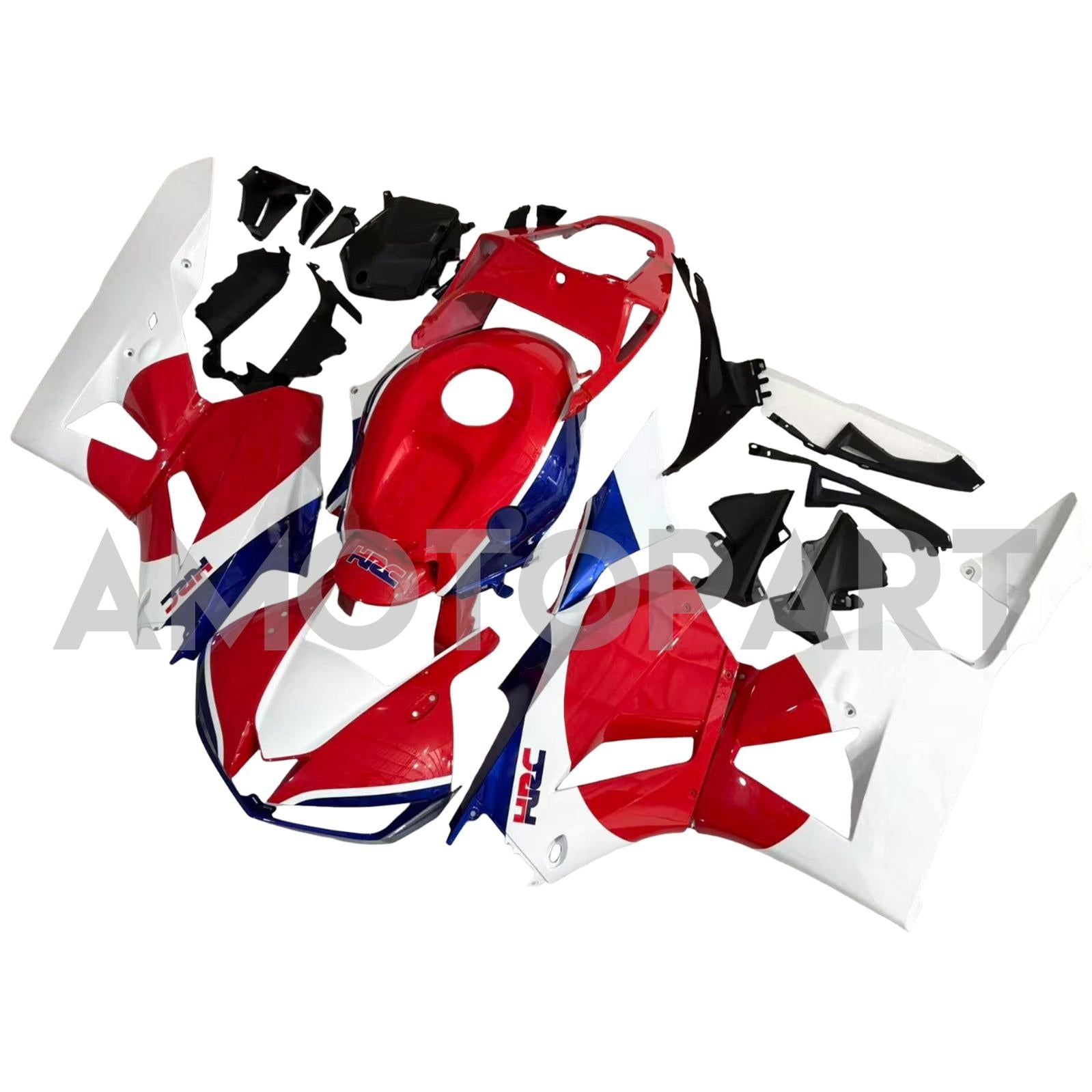 Amotopart 13-25 US ver. & 13-23 European ver. F5 CBR600RR Honda Red&Blue Style1 Fairing Kit