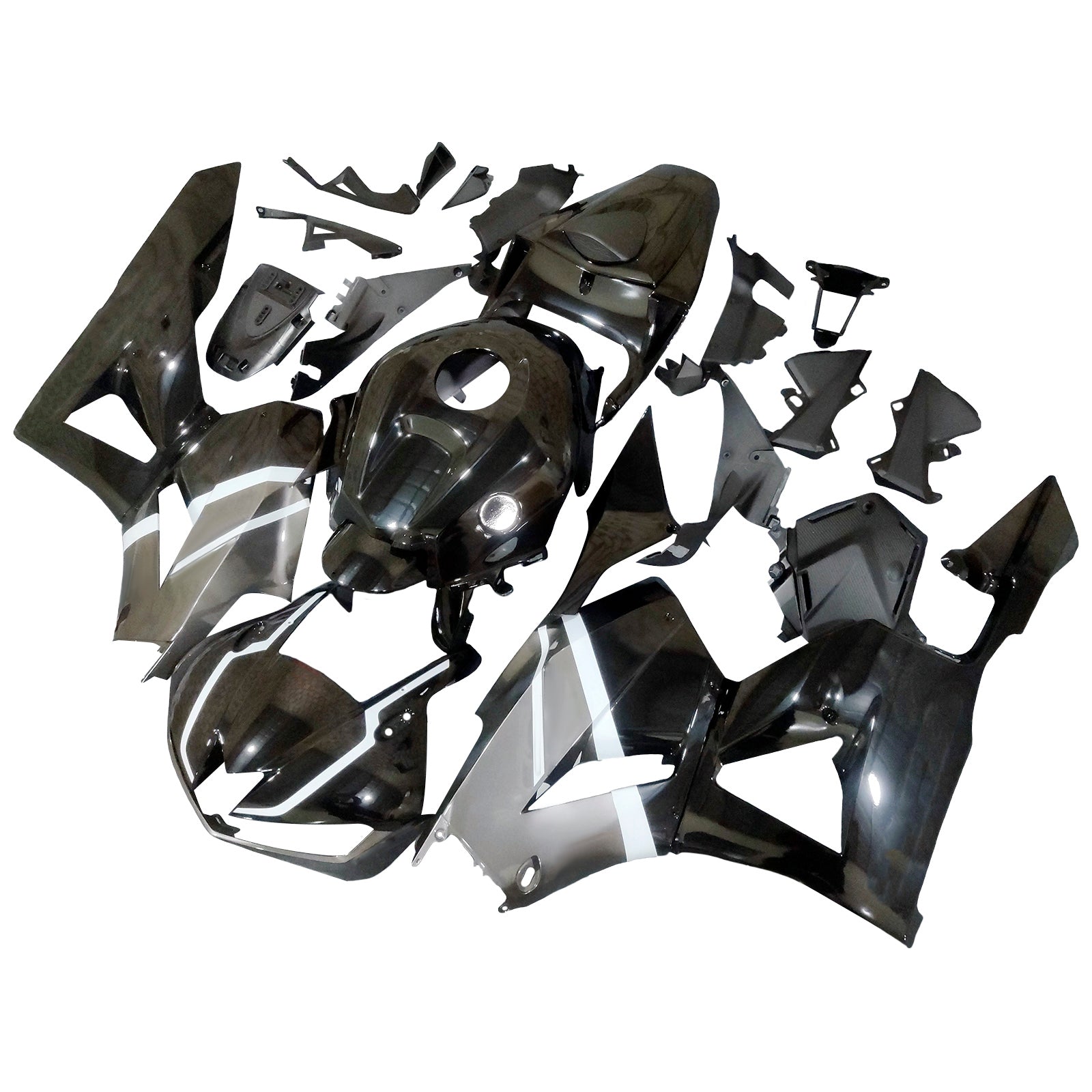 Amotopart 13-25 US ver. & 13-23 European ver. F5 CBR600RR Honda Black&Grey Fairing Kit