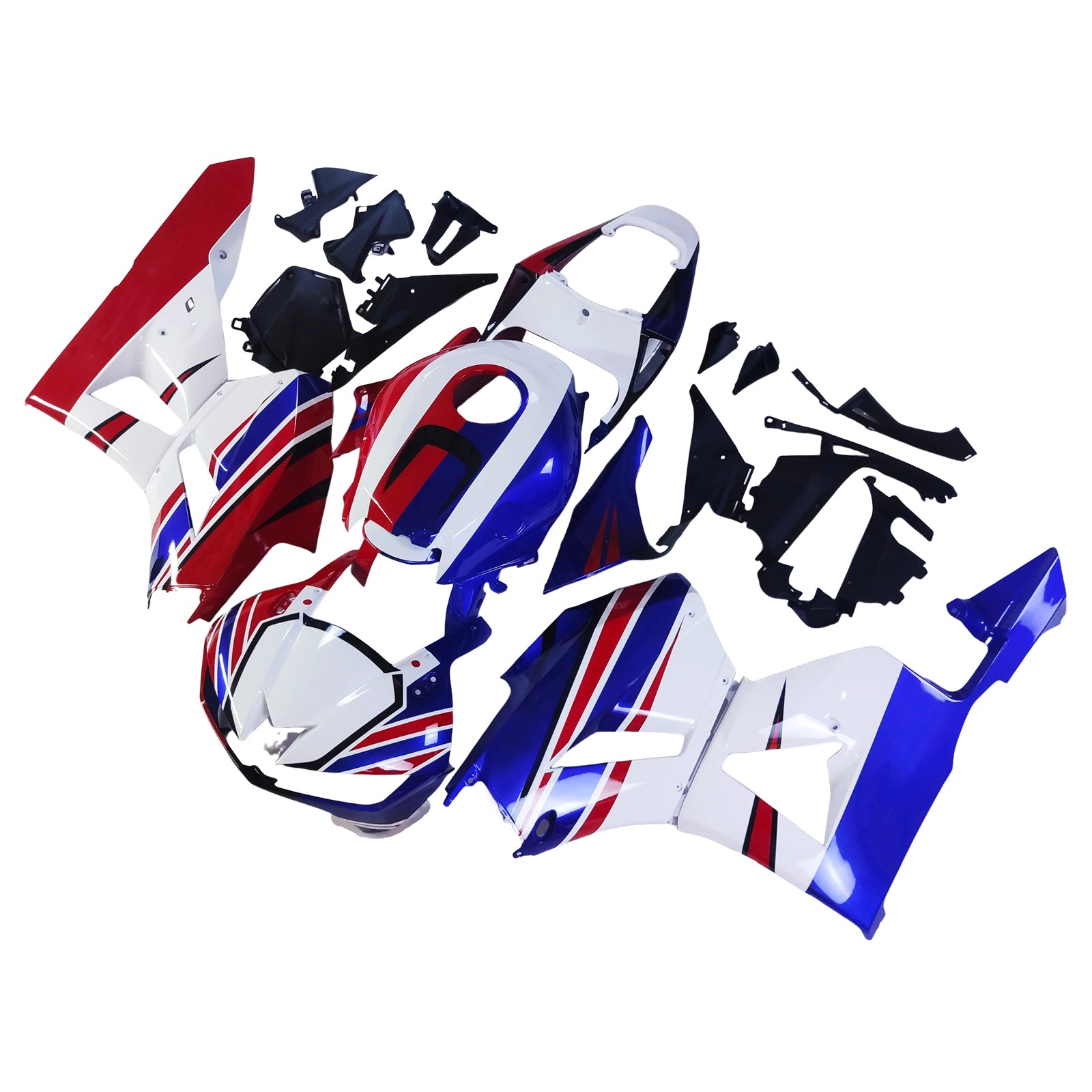 Amotopart 13-25 US ver. & 13-23 European ver. F5 CBR600RR Honda Red&Blue Style4 Fairing Kit