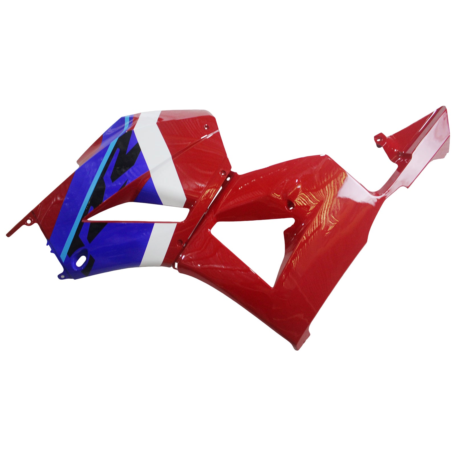 Amotopart 13-25 version américaine & Honda CBR600RR F5 version européenne 13-23, rouge&Kit de carénage bleu