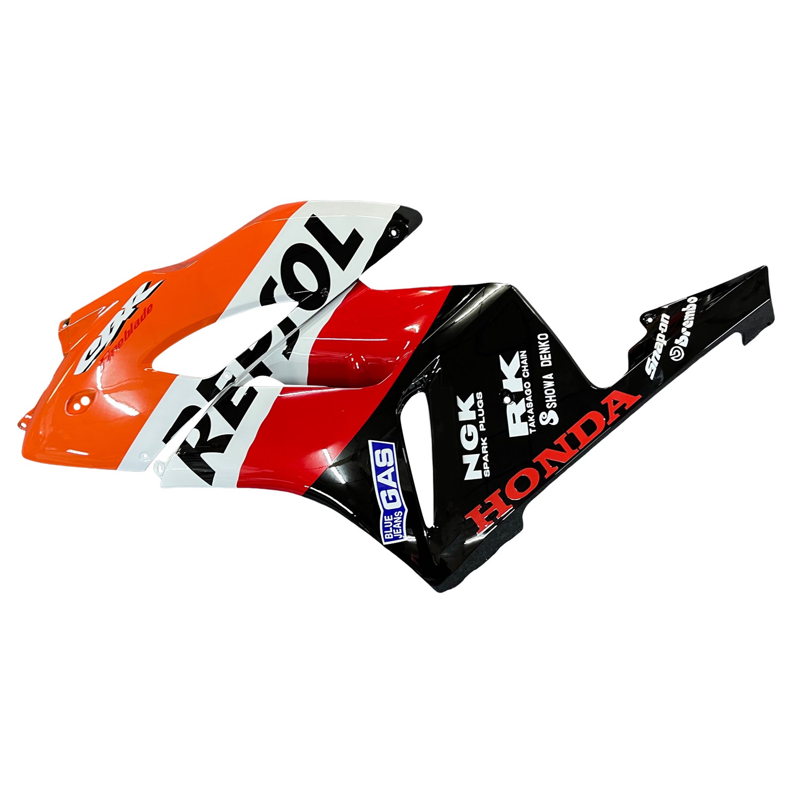 Amotopart Fairings Honda CBR1000RR 2004-2005 Fairing Repsol Racing Black Orange Fairing Kit